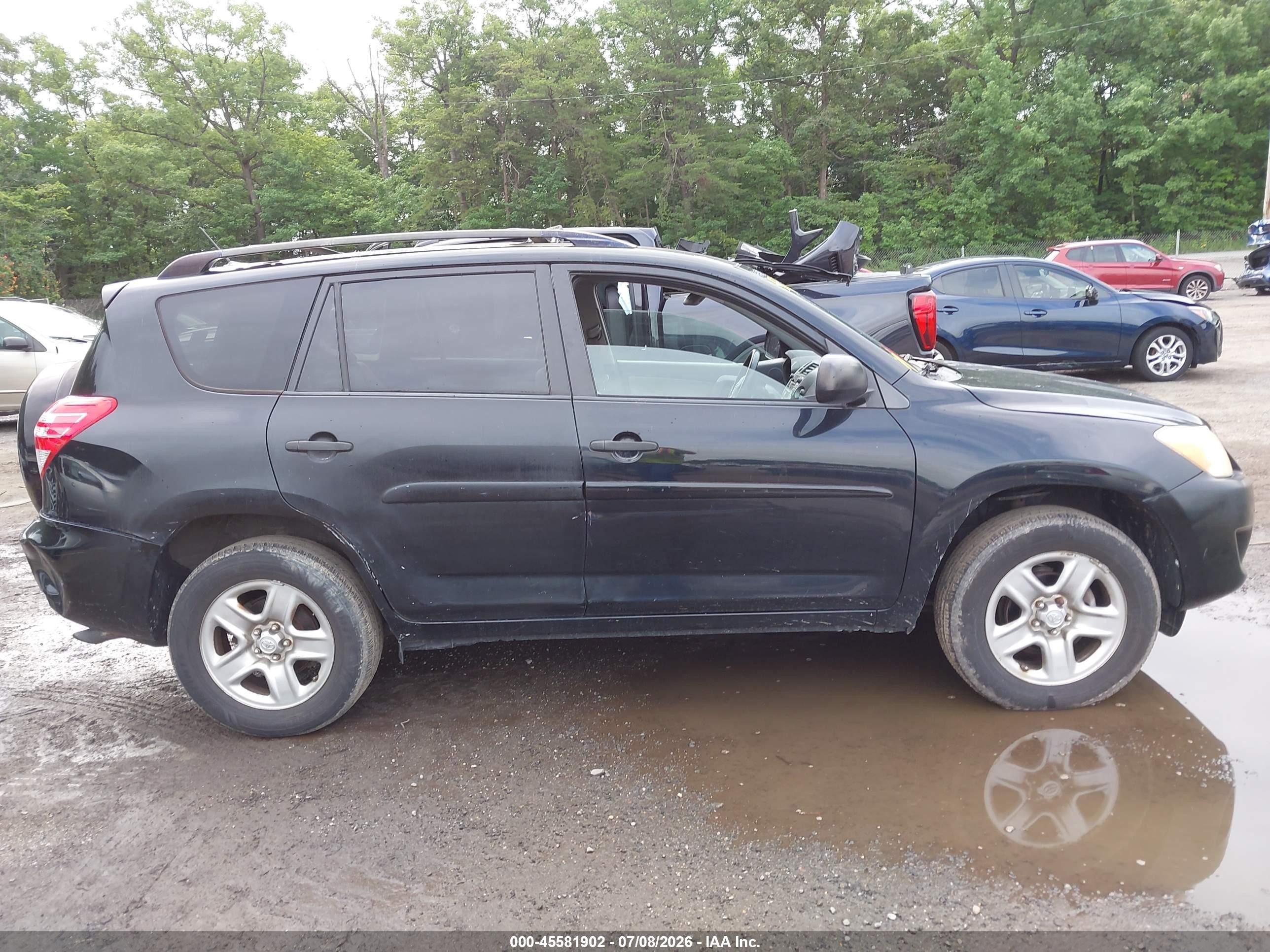 2011 Toyota Rav4   Black vin: JTMBF4DV9BD040853