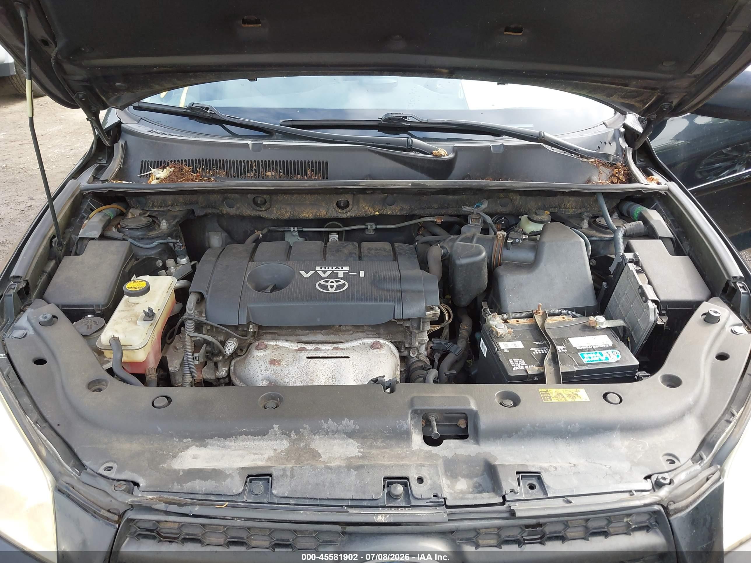 2011 Toyota Rav4   Black vin: JTMBF4DV9BD040853