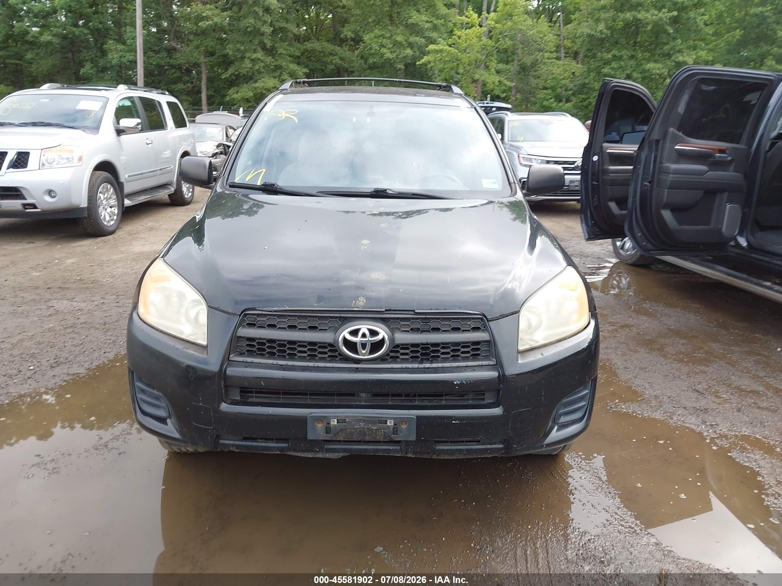 2011 Toyota Rav4   Black vin: JTMBF4DV9BD040853