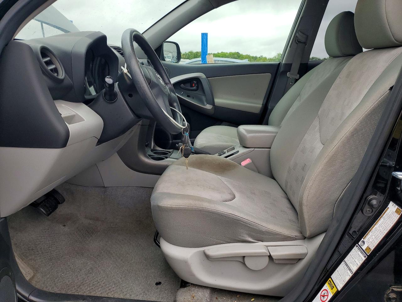 2011 Toyota Rav4 Base Black vin: JTMBF4DV9BD041503