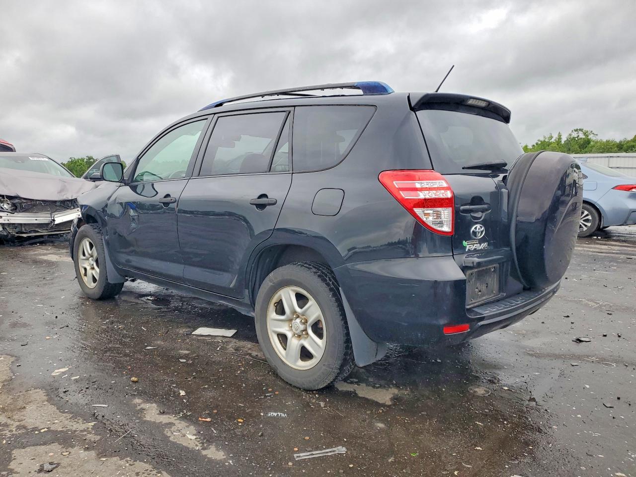 2011 Toyota Rav4 Base Black vin: JTMBF4DV9BD041503