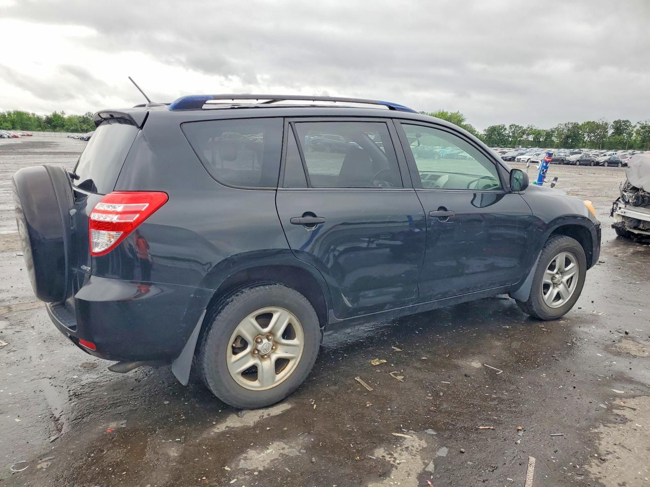 2011 Toyota Rav4 Base Black vin: JTMBF4DV9BD041503