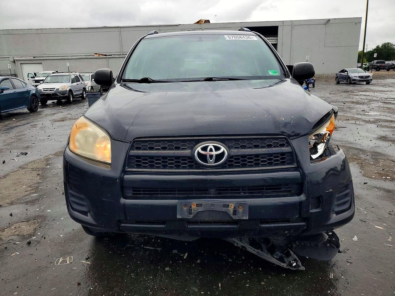 2011 Toyota Rav4 Base Black vin: JTMBF4DV9BD041503
