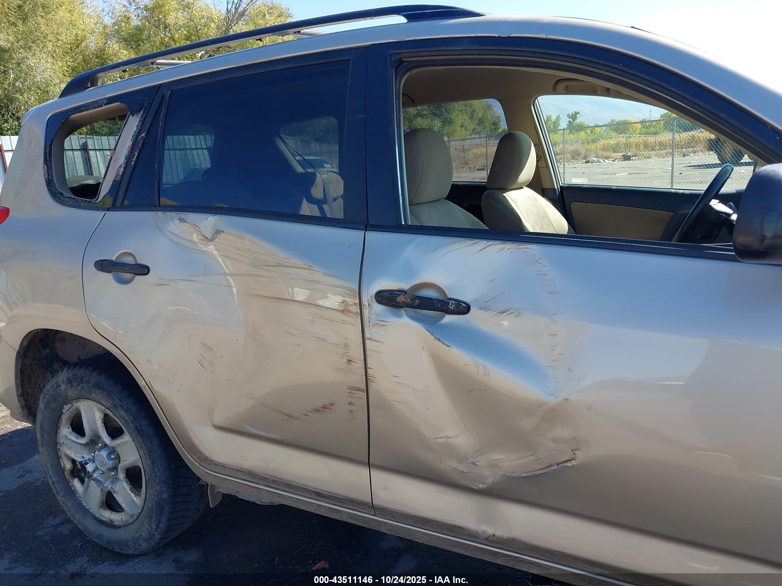 2010 Toyota Rav4   Gold vin: JTMBF4DVXA5022015