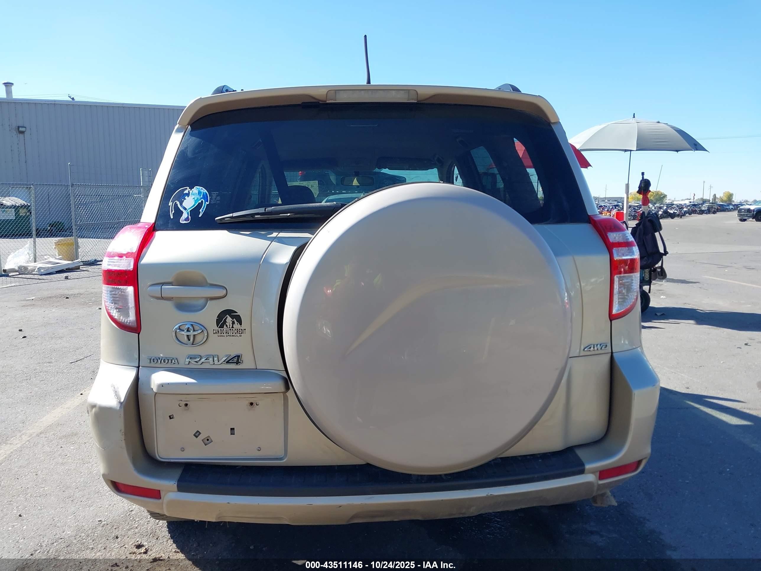 2010 Toyota Rav4   Gold vin: JTMBF4DVXA5022015