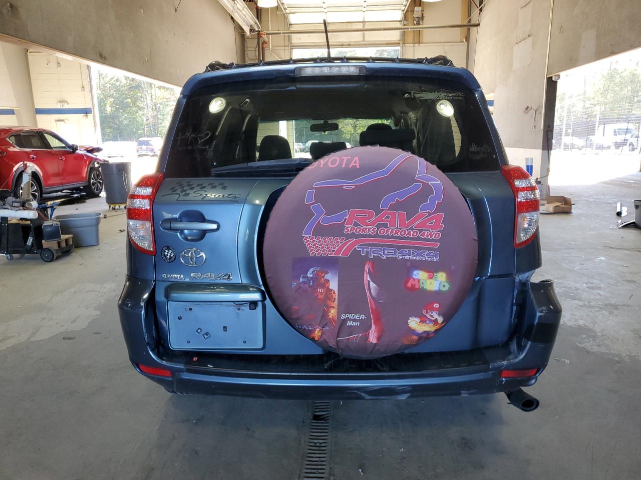 2010 Toyota Rav4 Blue vin: JTMBF4DVXA5033287