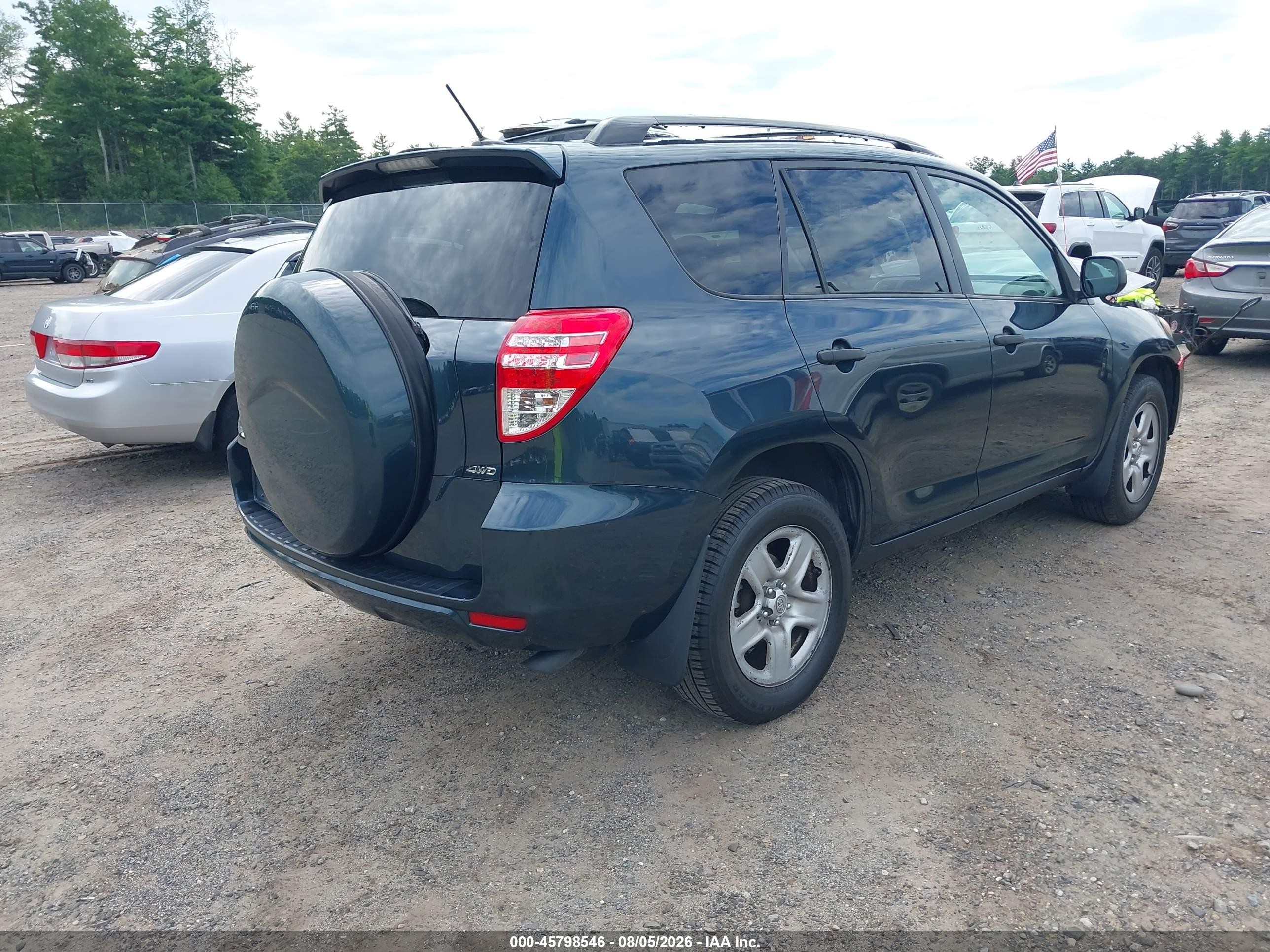 2010 Toyota Rav4   Blue vin: JTMBF4DVXAD021548
