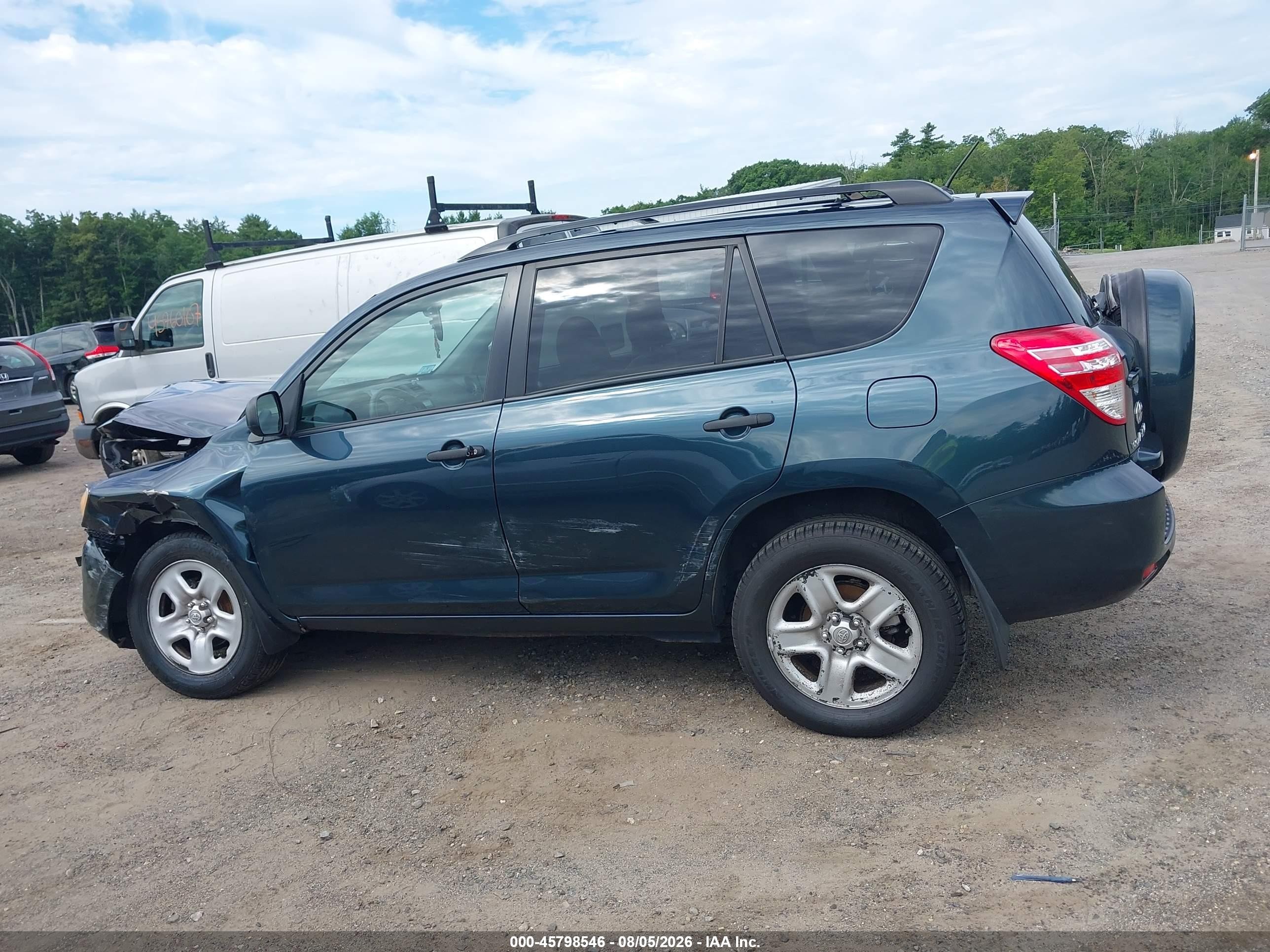 2010 Toyota Rav4   Blue vin: JTMBF4DVXAD021548