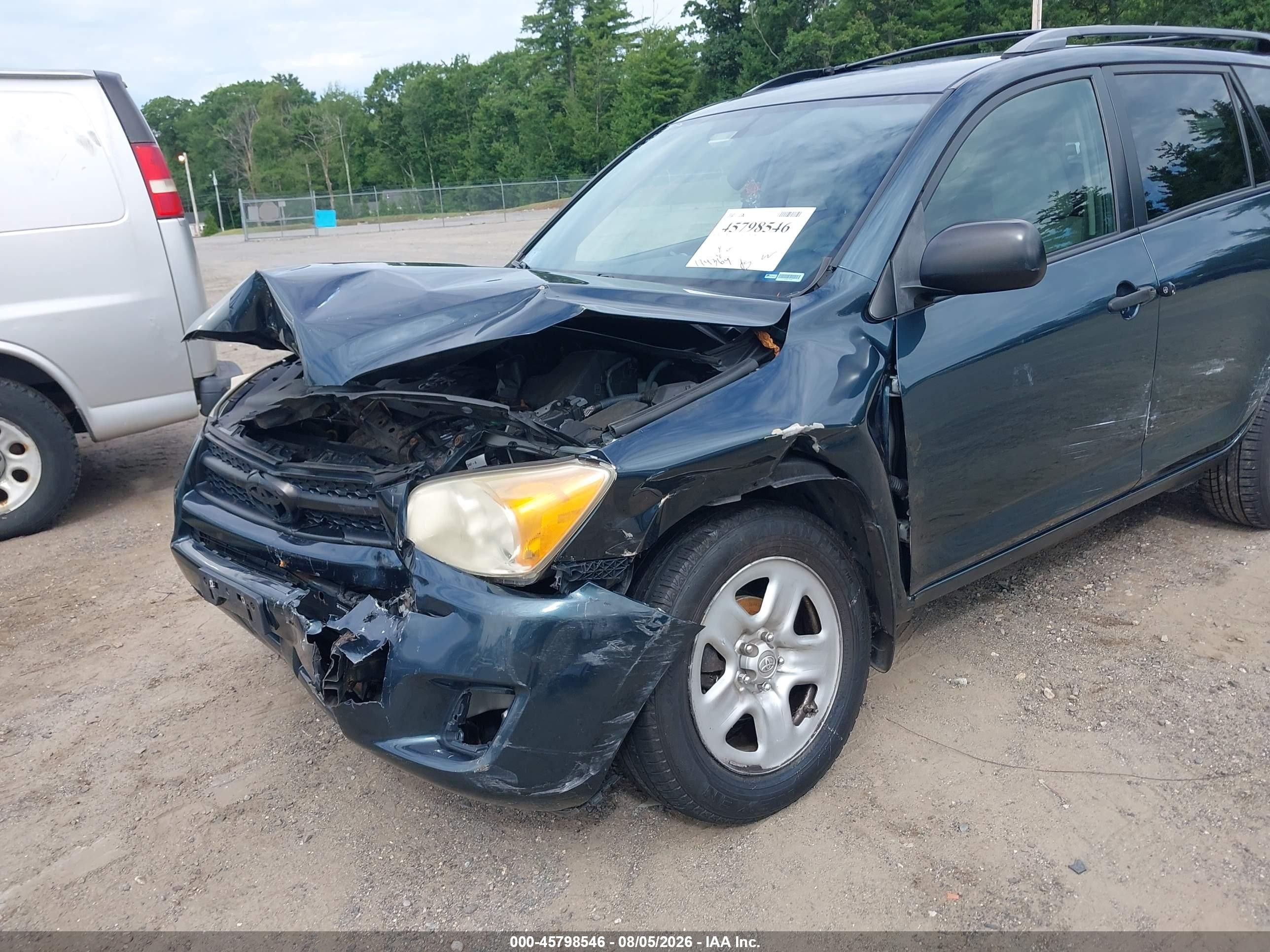 2010 Toyota Rav4   Blue vin: JTMBF4DVXAD021548