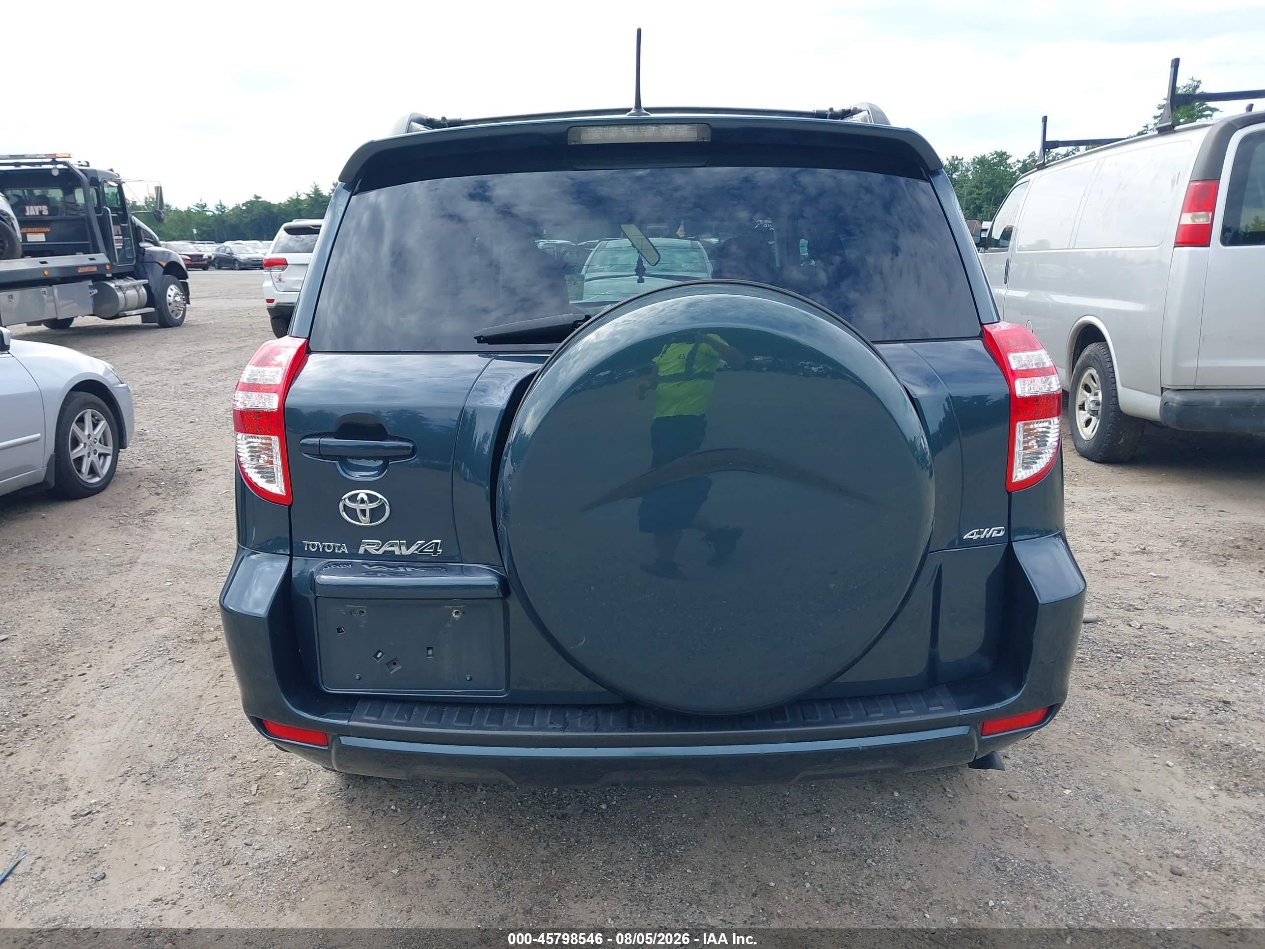 2010 Toyota Rav4   Blue vin: JTMBF4DVXAD021548