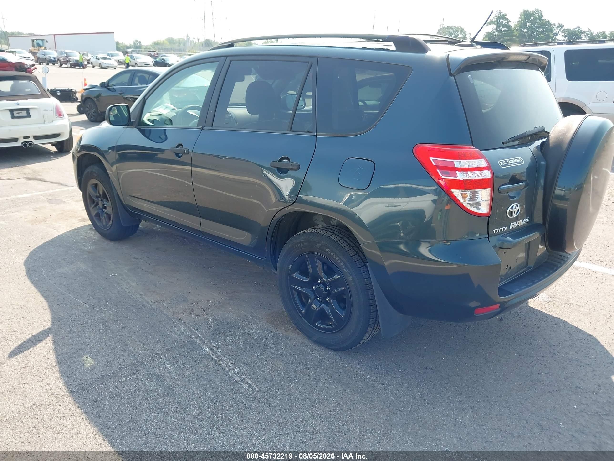 2010 Toyota Rav4   Green vin: JTMBF4DVXAD023641