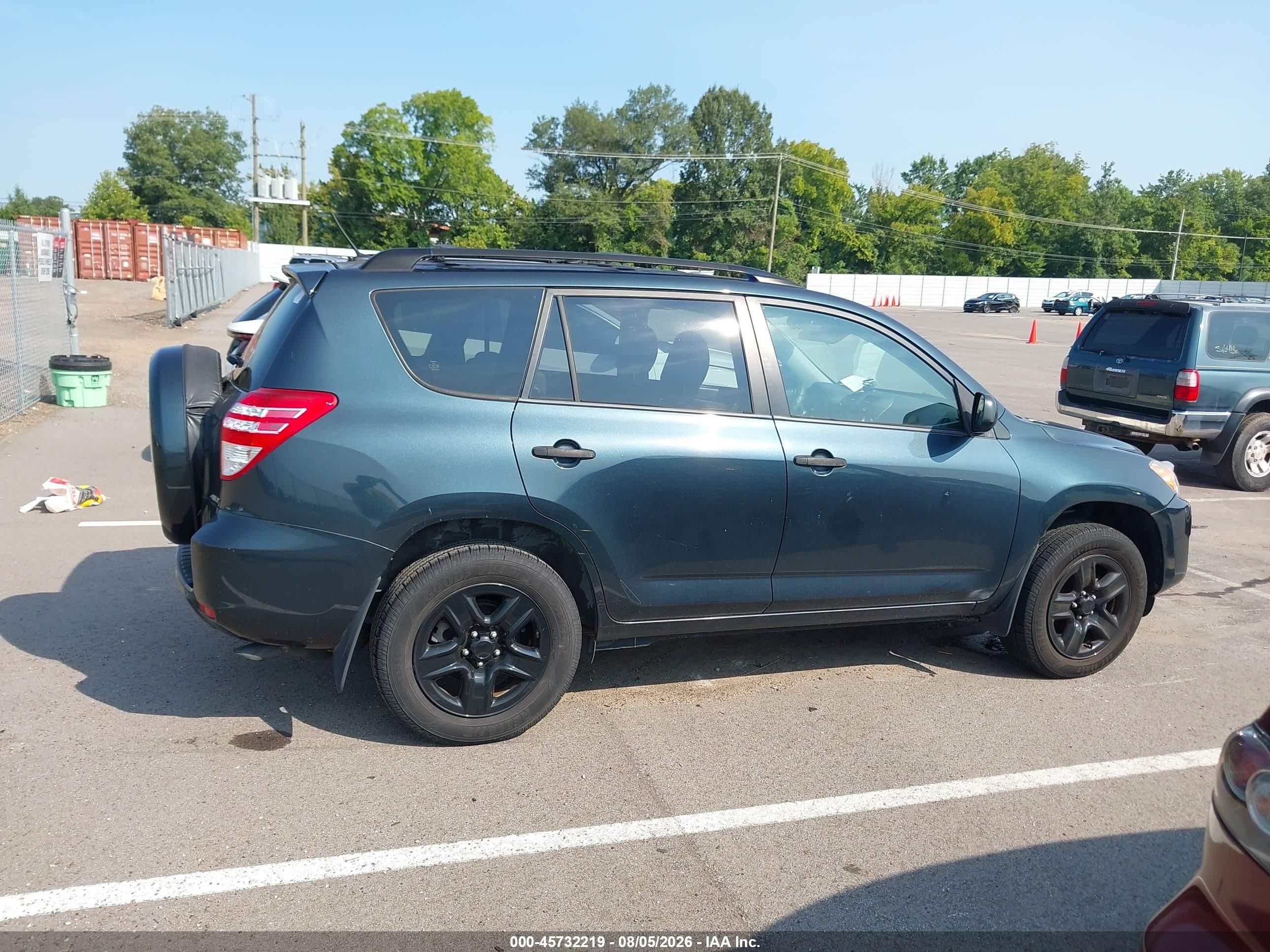 2010 Toyota Rav4   Green vin: JTMBF4DVXAD023641