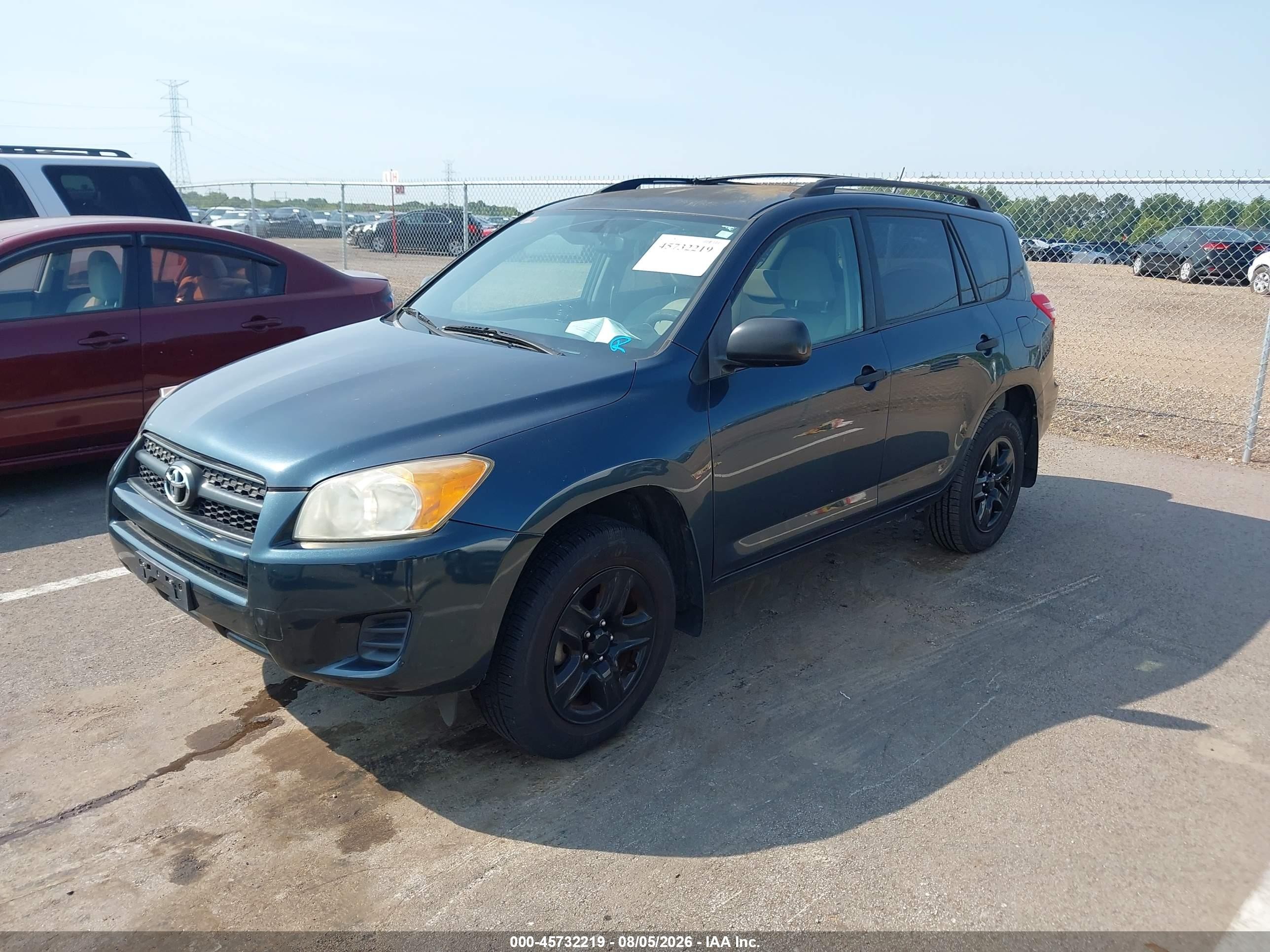 2010 Toyota Rav4   Green vin: JTMBF4DVXAD023641