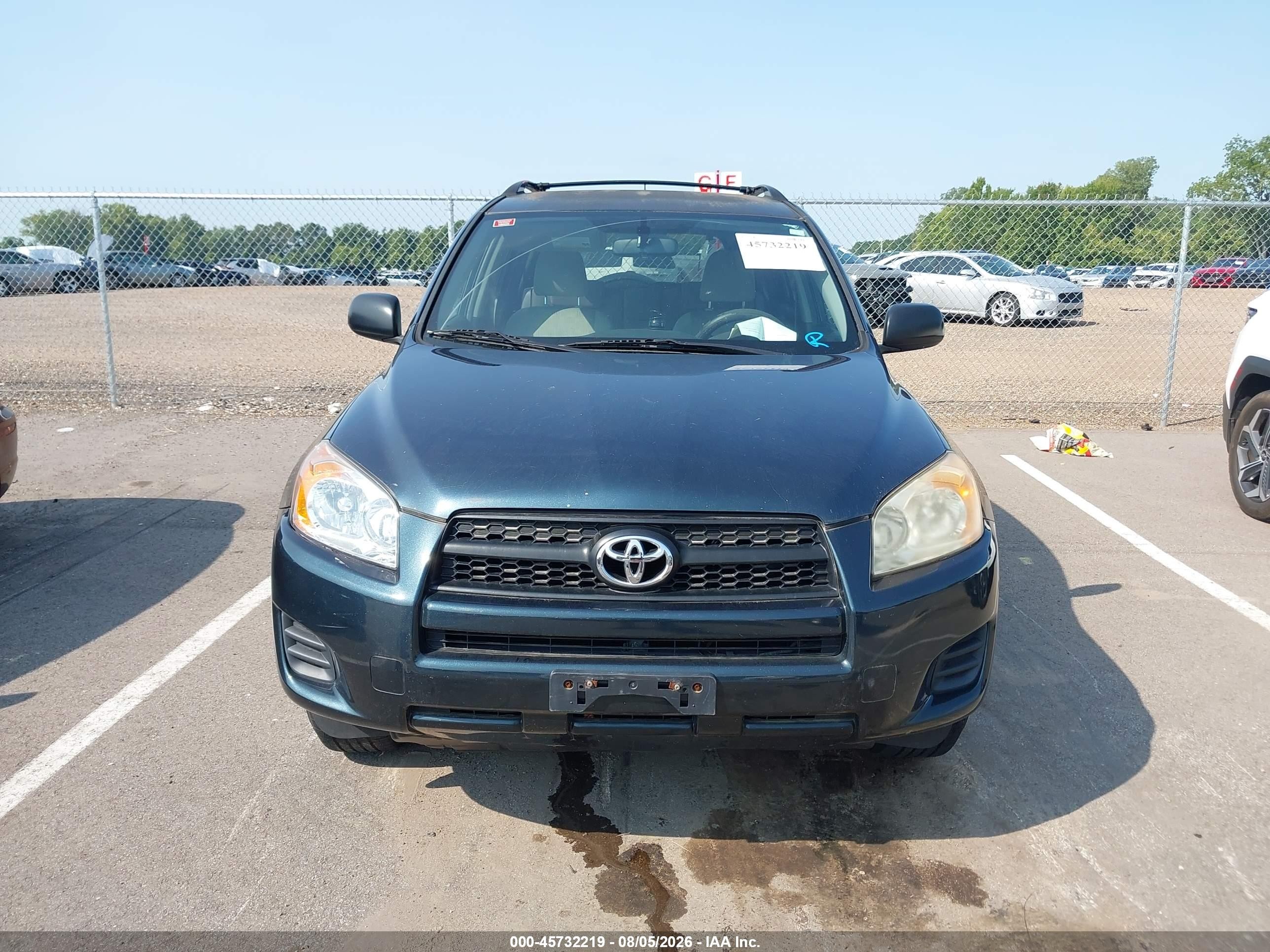 2010 Toyota Rav4   Green vin: JTMBF4DVXAD023641