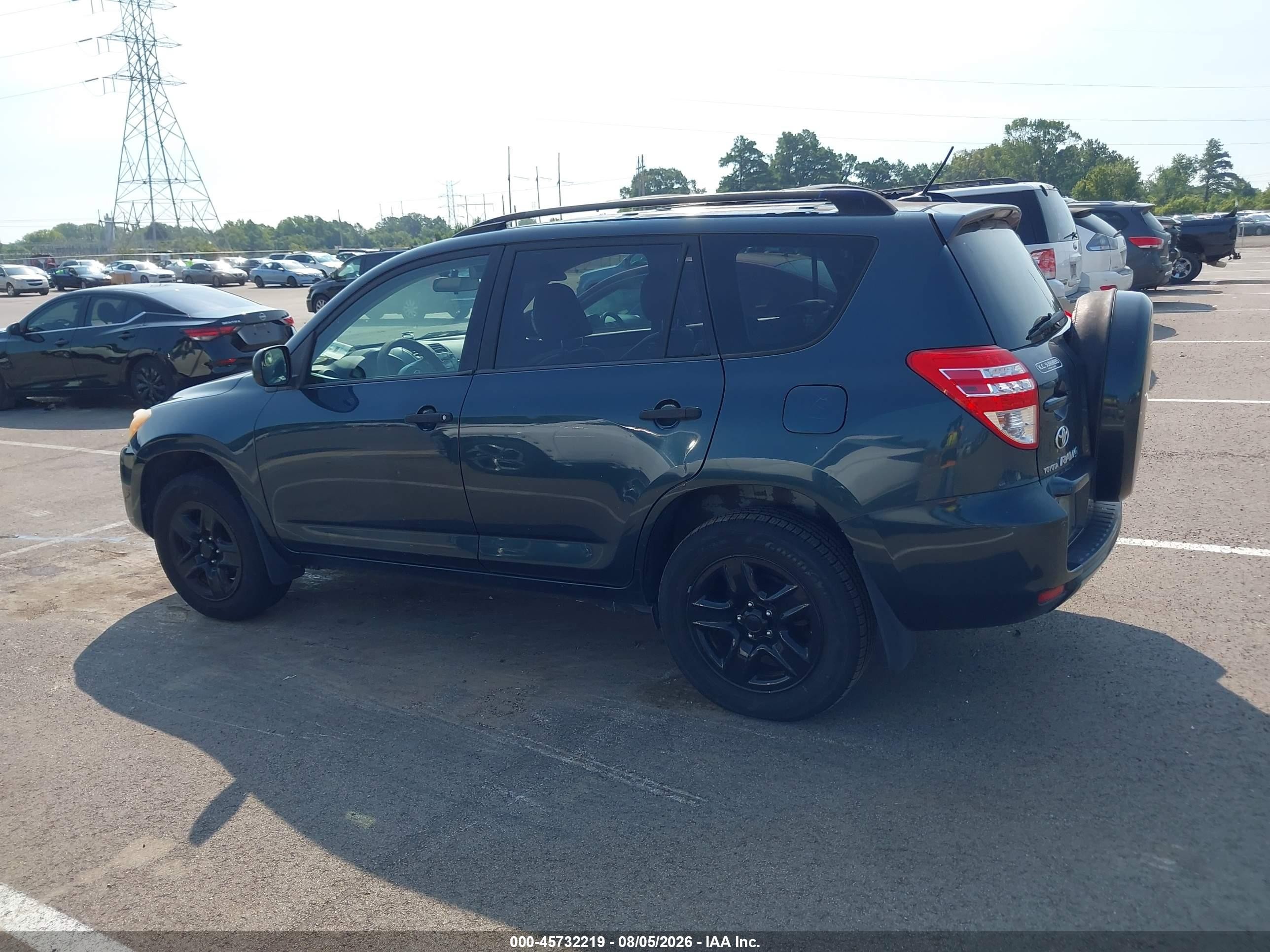 2010 Toyota Rav4   Green vin: JTMBF4DVXAD023641