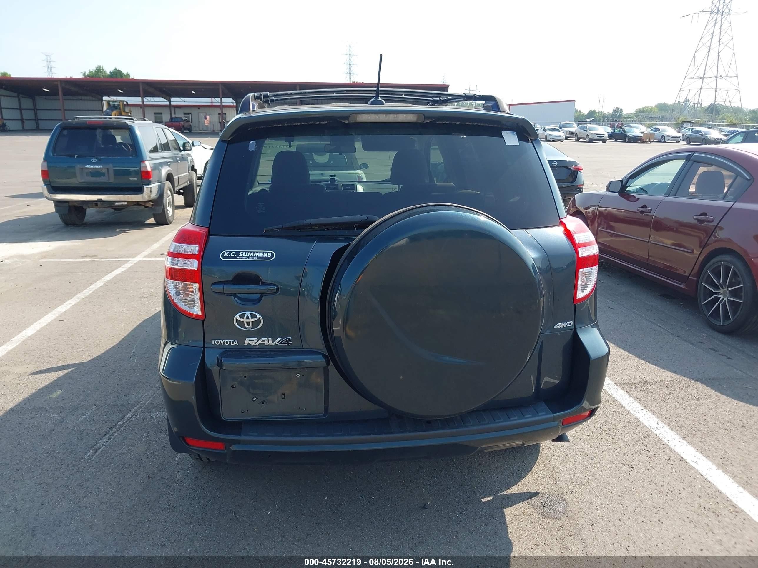 2010 Toyota Rav4   Green vin: JTMBF4DVXAD023641