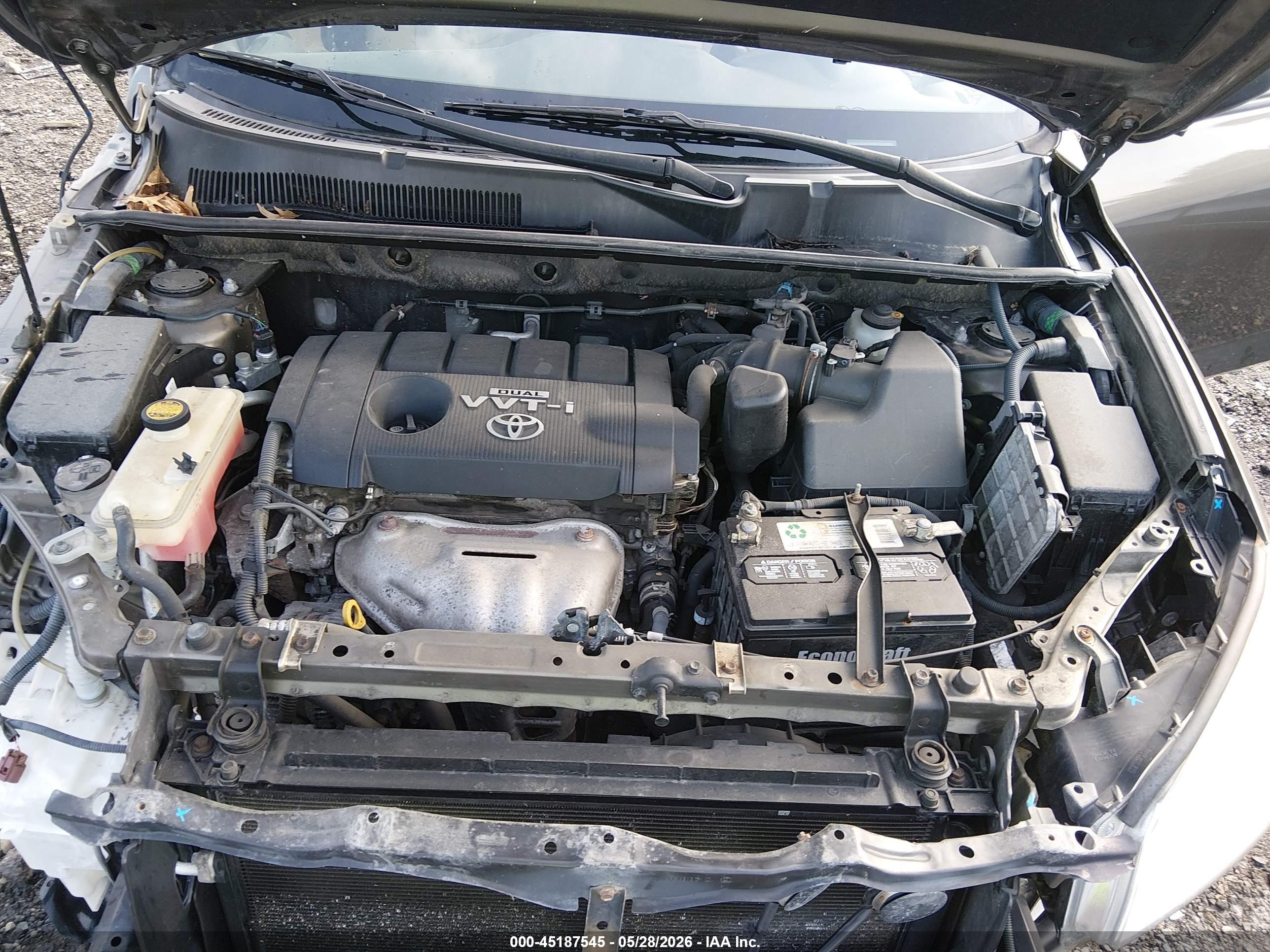 2010 Toyota Rav4   Серый vin: JTMBF4DVXAD039631