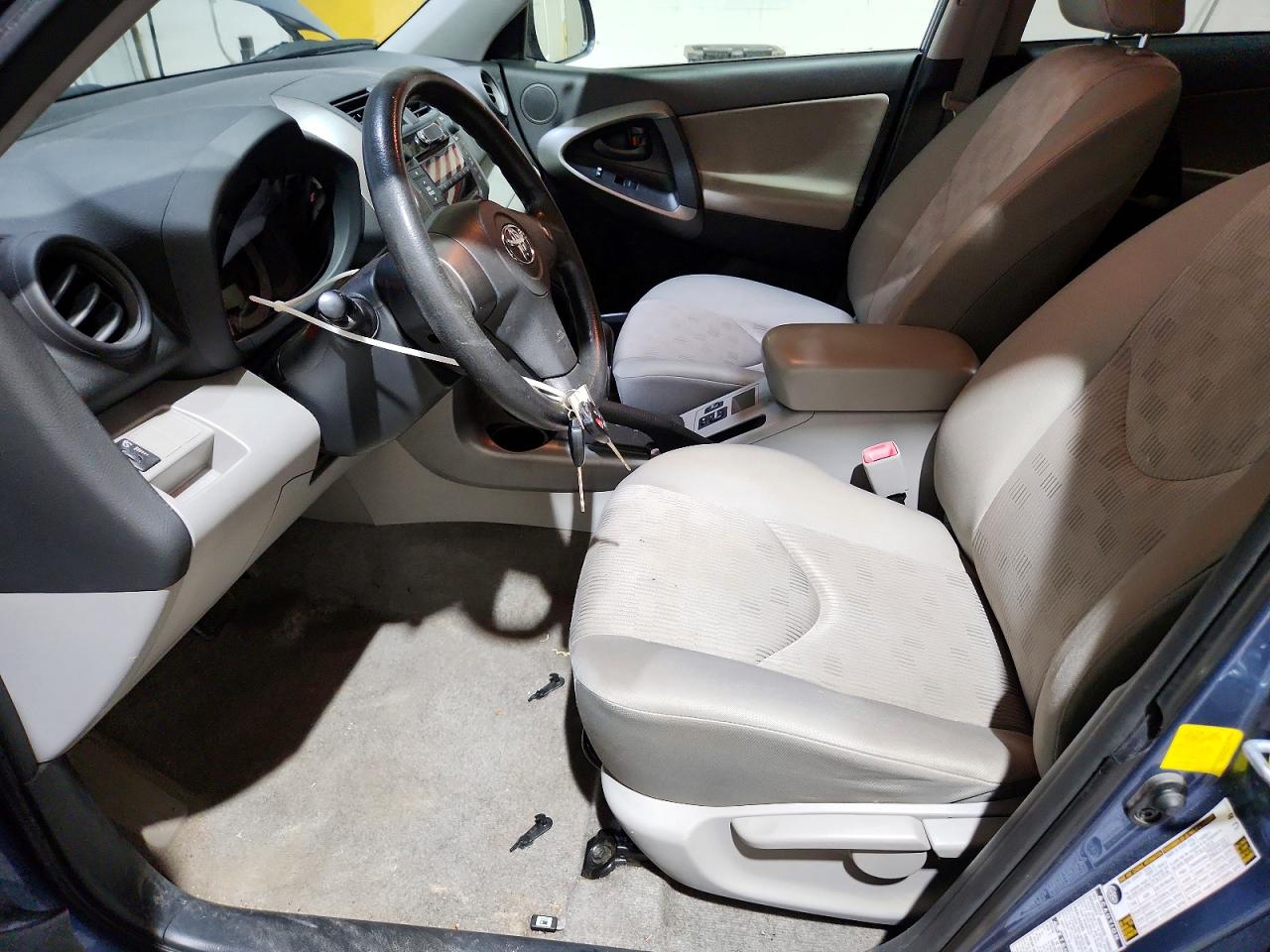 2011 Toyota Rav4 Base Blue vin: JTMBF4DVXB5049118