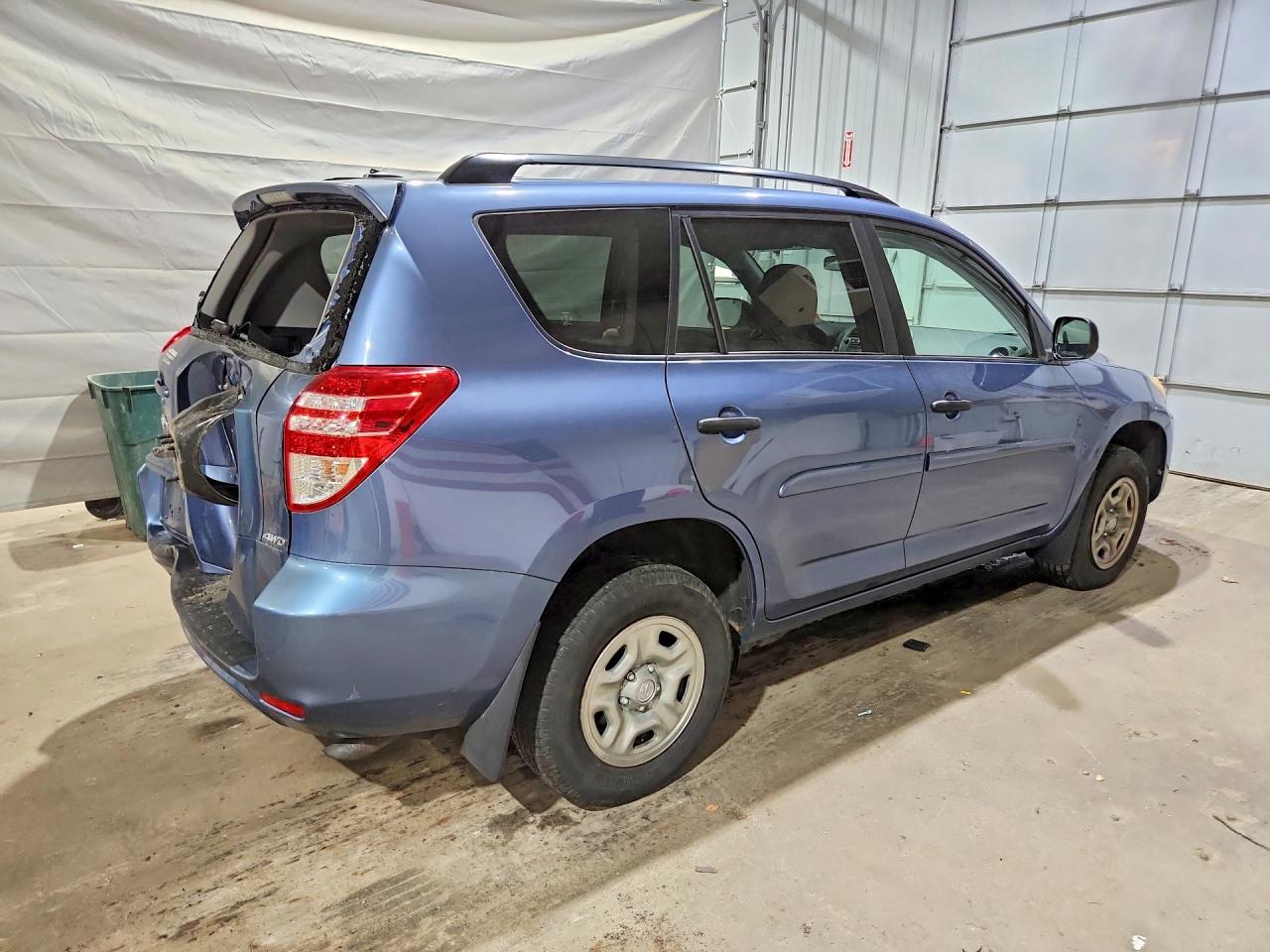 2011 Toyota Rav4 Base Blue vin: JTMBF4DVXB5049118