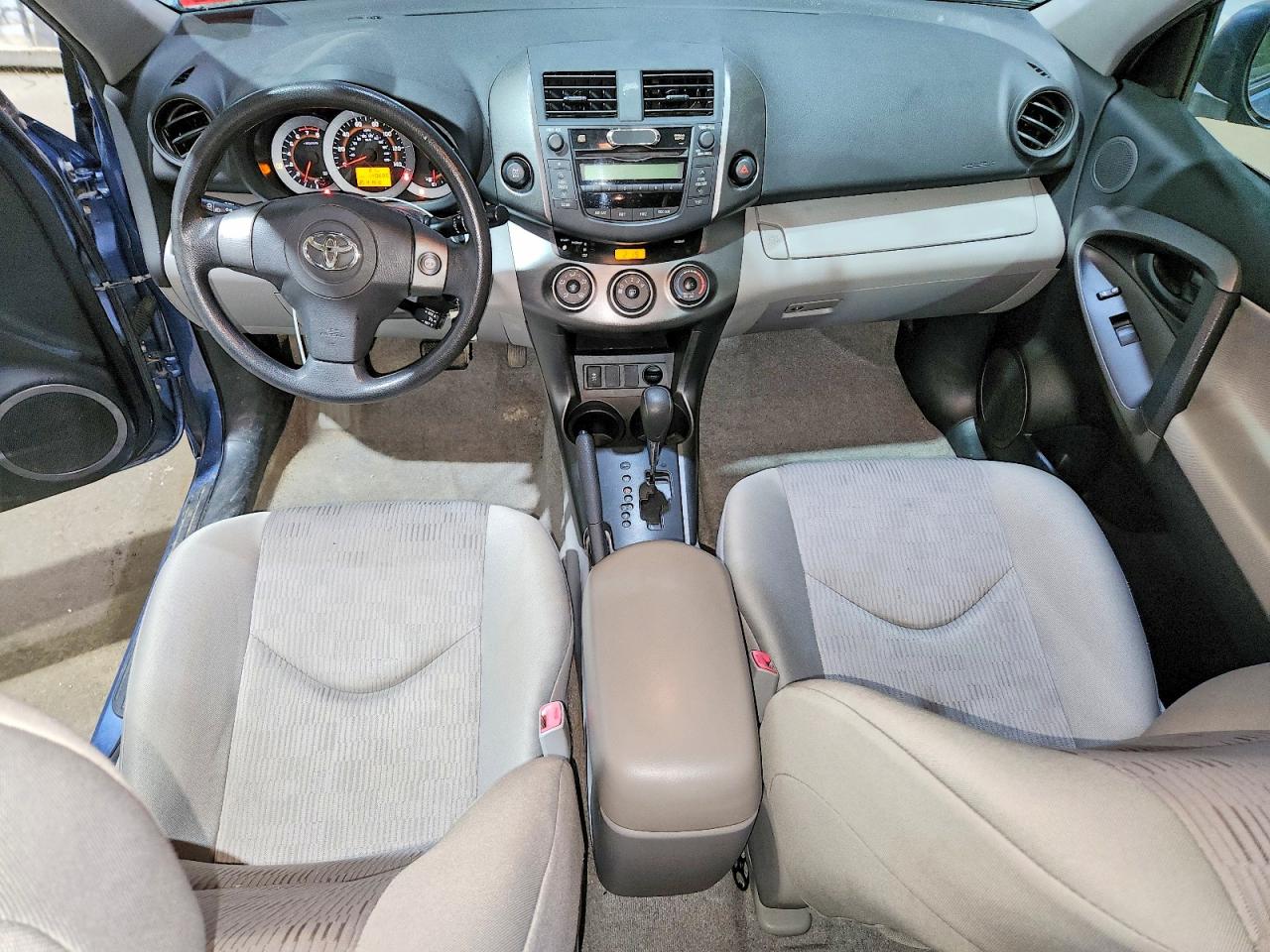 2011 Toyota Rav4 Base Blue vin: JTMBF4DVXB5049118