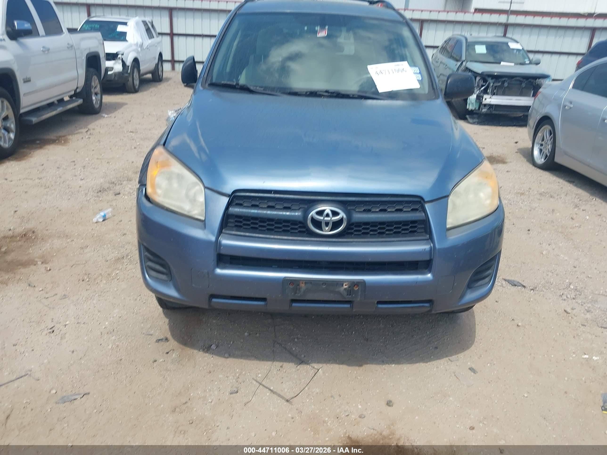 2011 Toyota Rav4   Blue vin: JTMBF4DVXBD040120
