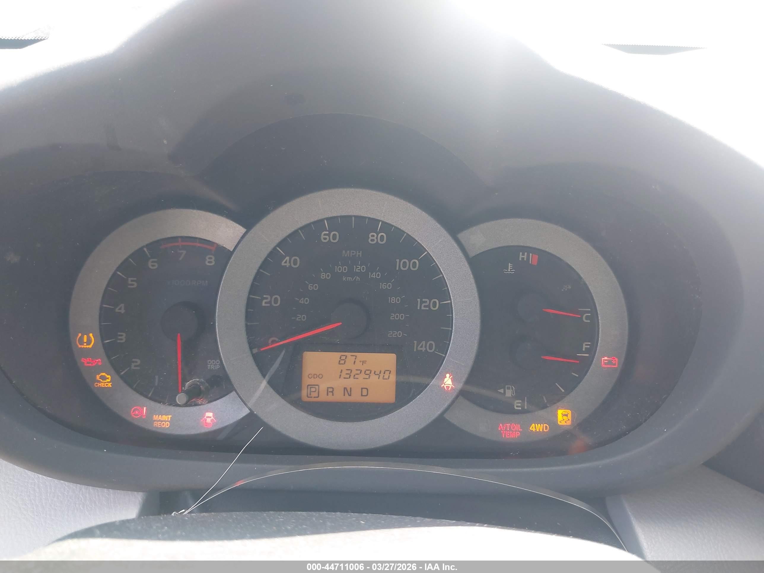 2011 Toyota Rav4   Blue vin: JTMBF4DVXBD040120