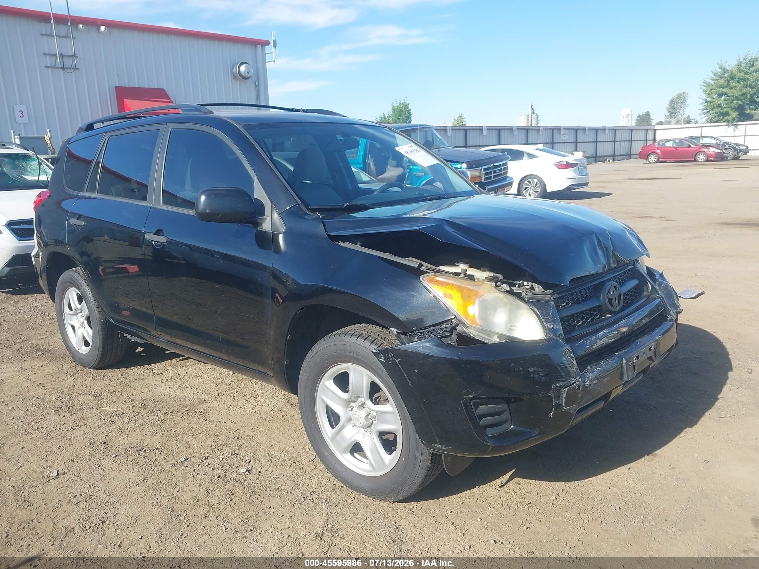 2011 Toyota Rav4   Black vin: JTMBF4DVXBD042997