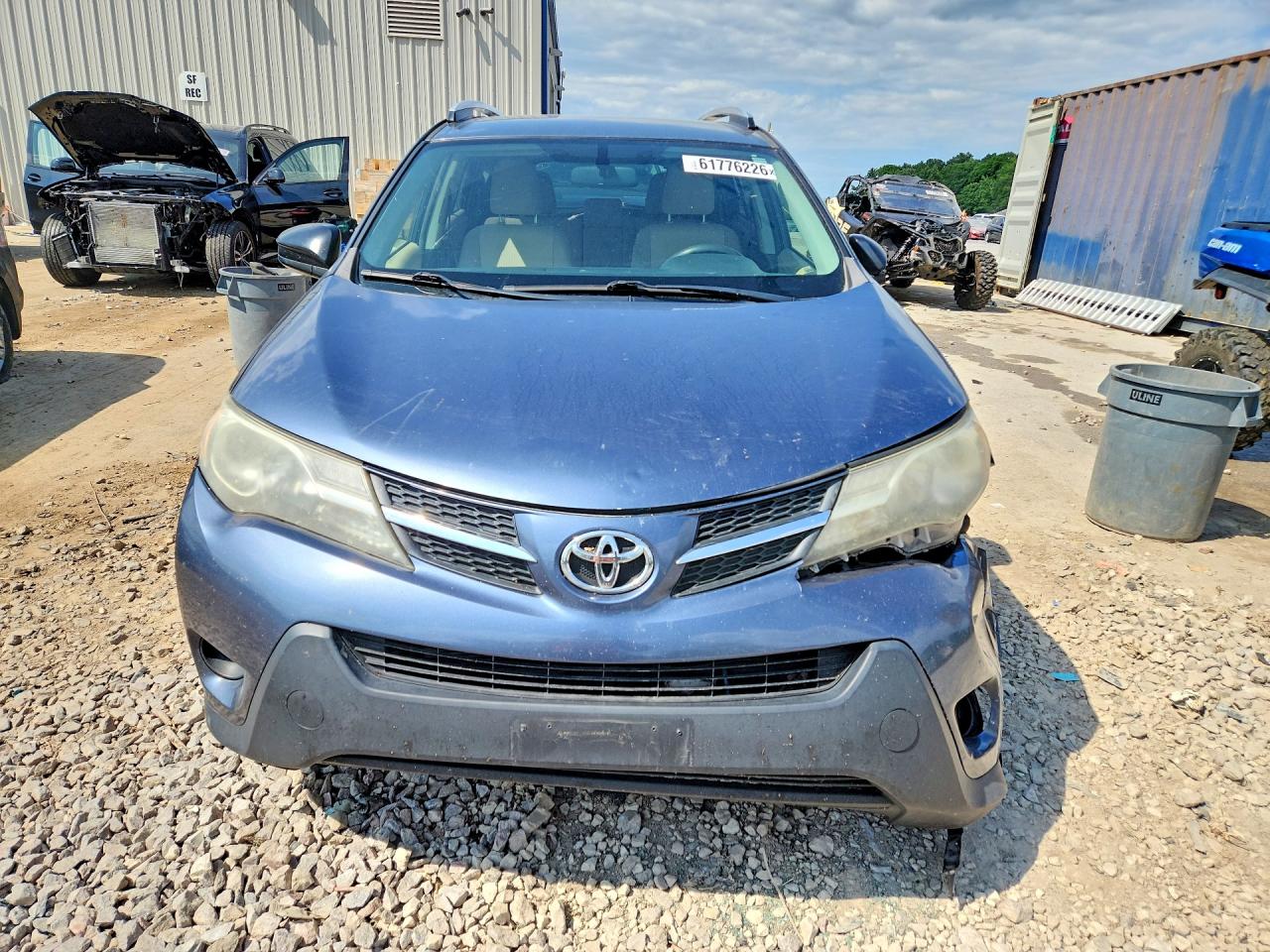 2013 Toyota Rav4 Le Blue vin: JTMBFREV0DD014026
