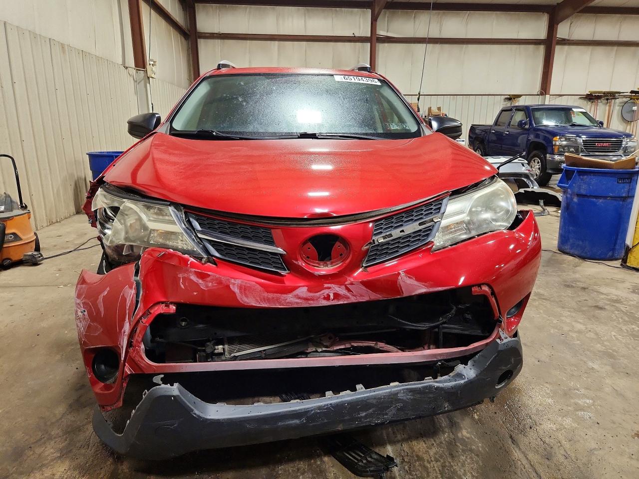 2014 Toyota Rav4 Le Red vin: JTMBFREV0ED056312