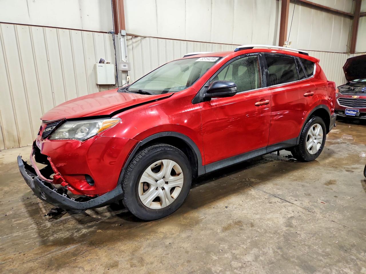 2014 Toyota Rav4 Le Красный vin: JTMBFREV0ED056312