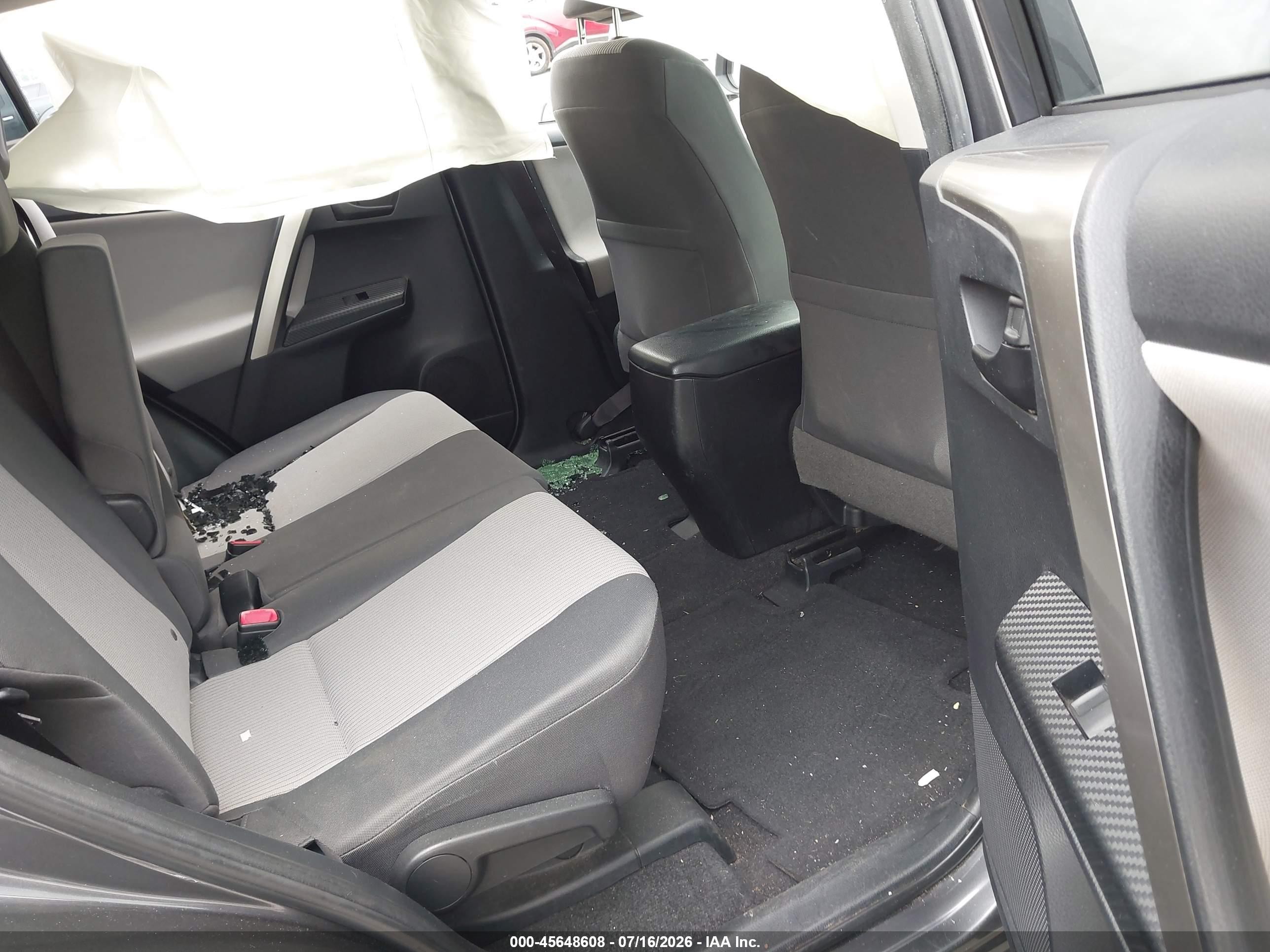 2014 Toyota Rav4 Le Gray vin: JTMBFREV0ED077497