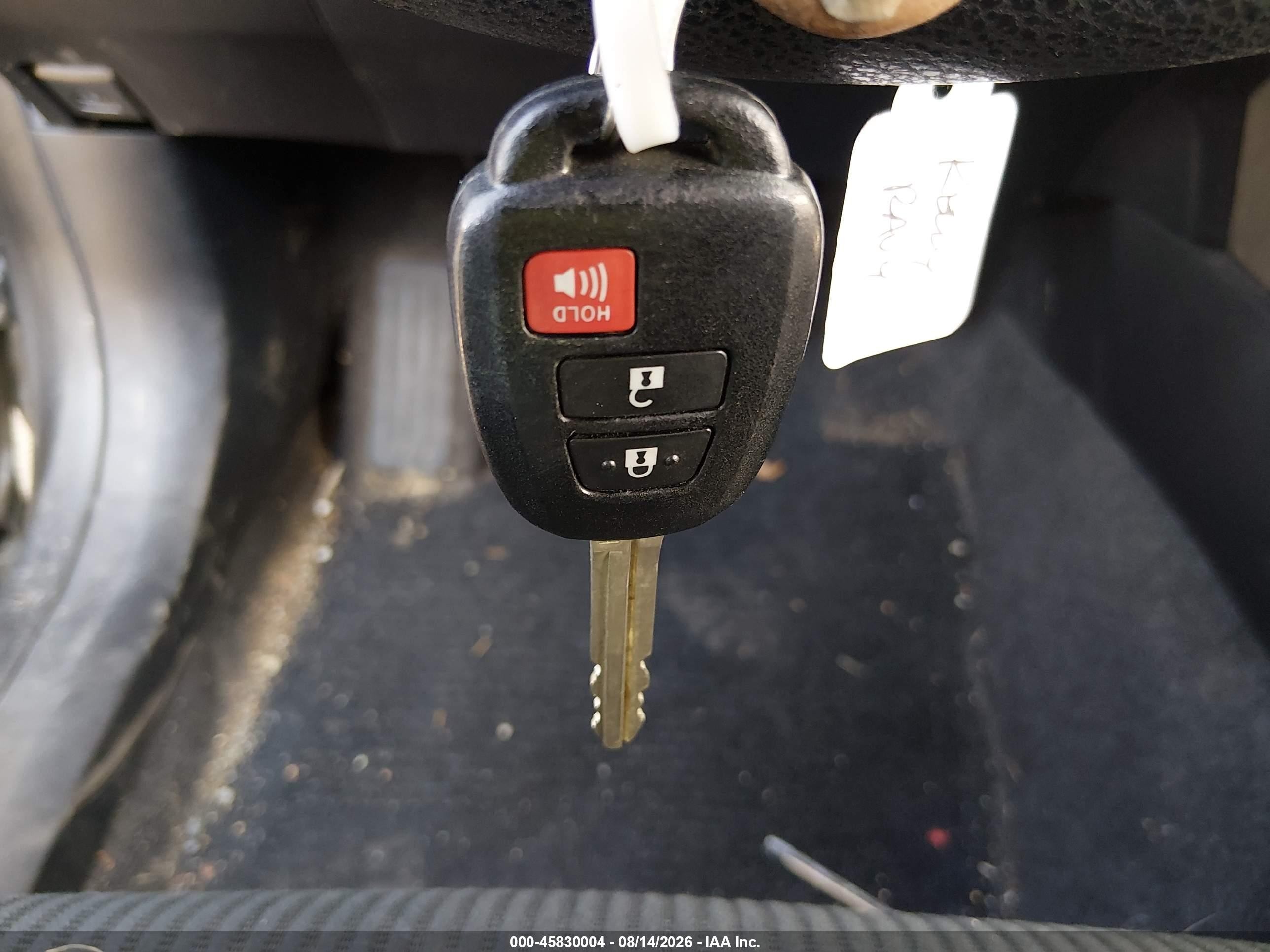 2014 Toyota Rav4 Le Gray vin: JTMBFREV0EJ008116