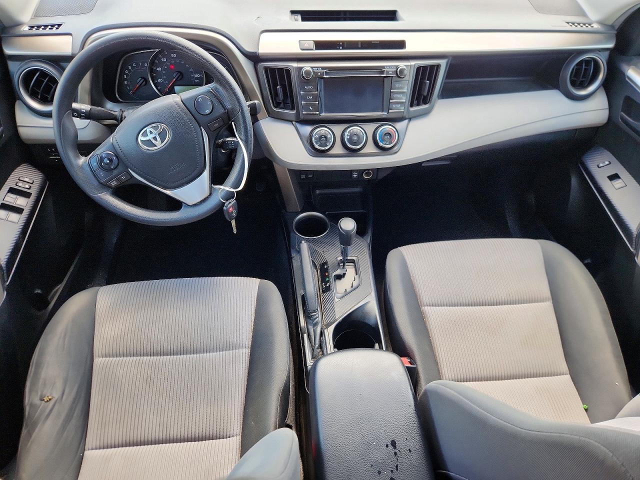 2015 Toyota Rav4 Le Серый vin: JTMBFREV0FJ044311
