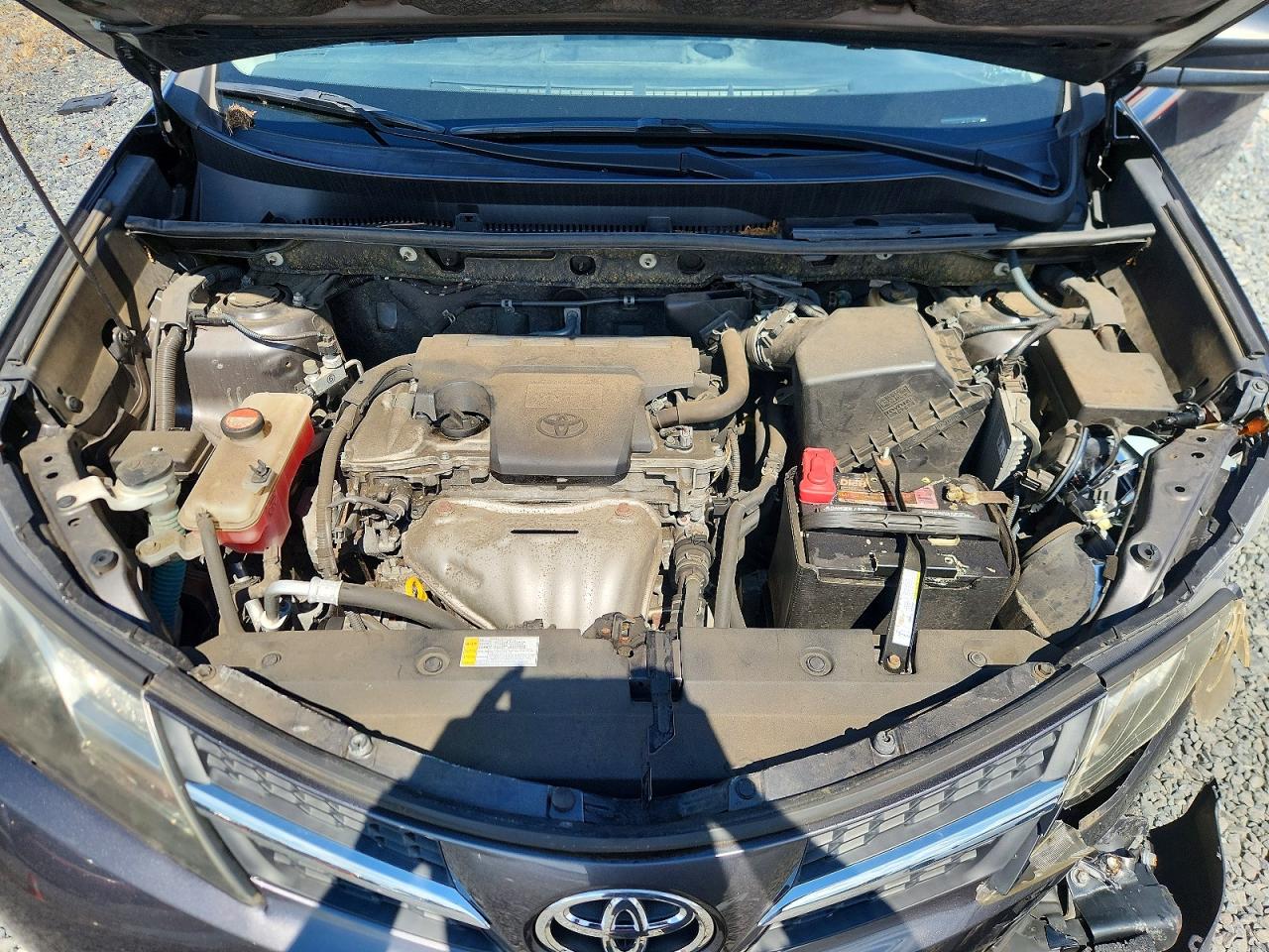 2015 Toyota Rav4 Le Серый vin: JTMBFREV0FJ044311