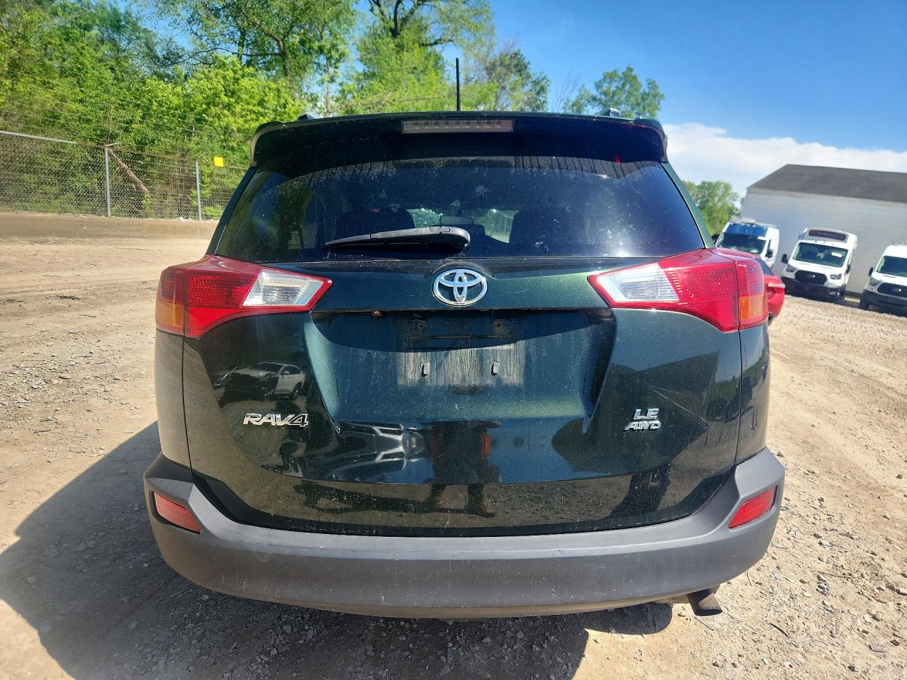2013 Toyota Rav4 Le Green vin: JTMBFREV1DD035287