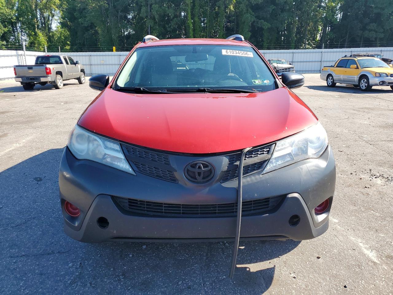 2014 Toyota Rav4 Le Red vin: JTMBFREV1ED095264