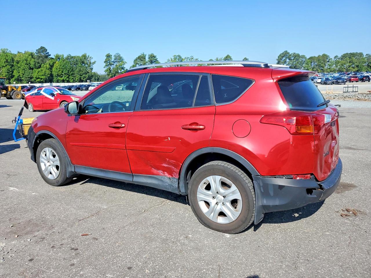 2014 Toyota Rav4 Le Red vin: JTMBFREV1ED095264