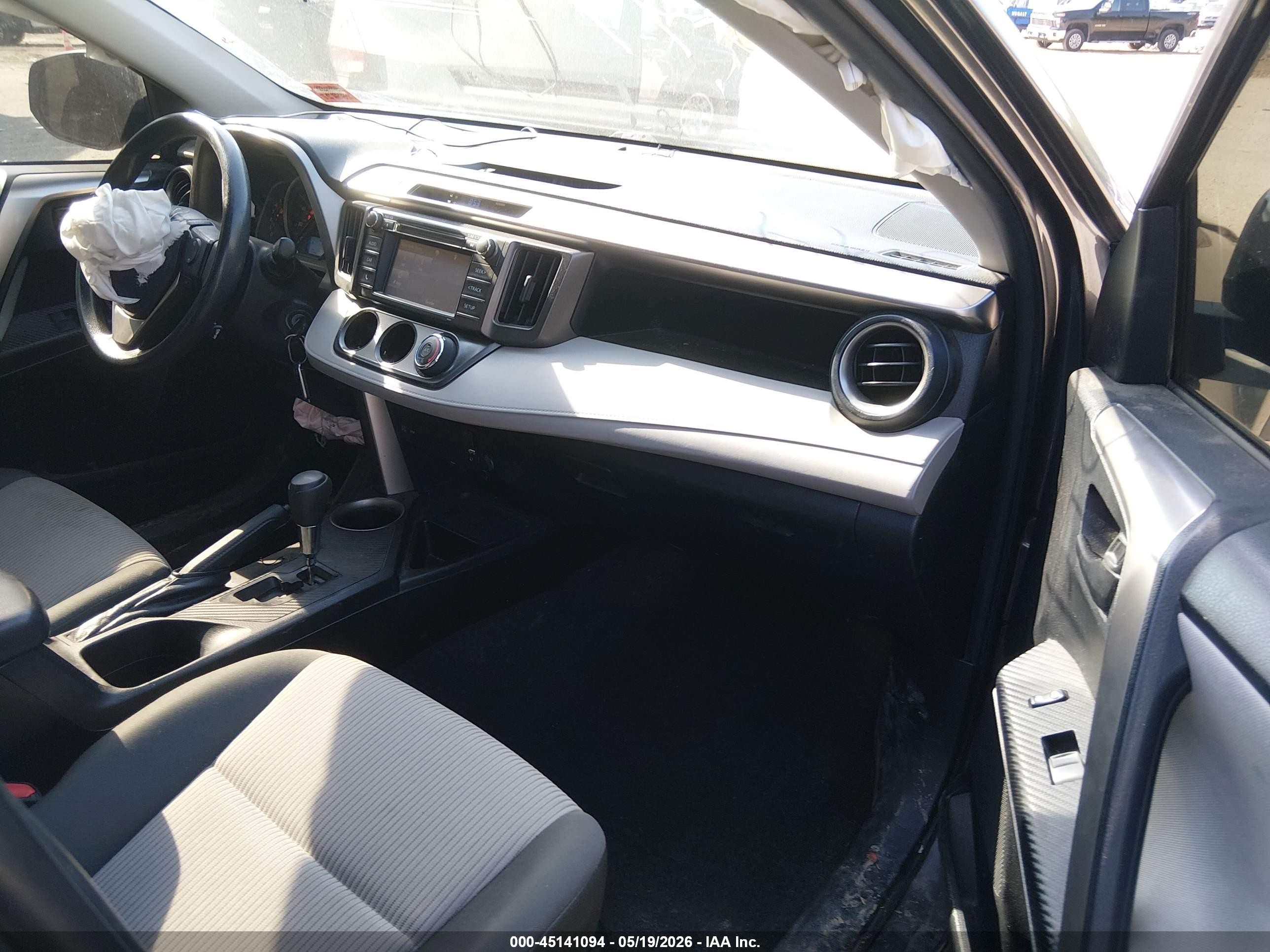 2014 Toyota Rav4 Le Серый vin: JTMBFREV1EJ000980