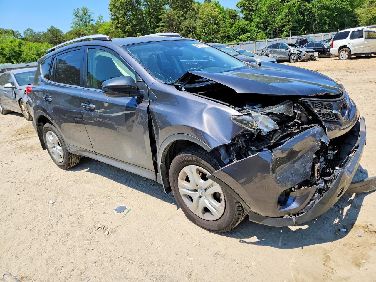 2014 Toyota Rav4 Le Gray vin: JTMBFREV1EJ007735