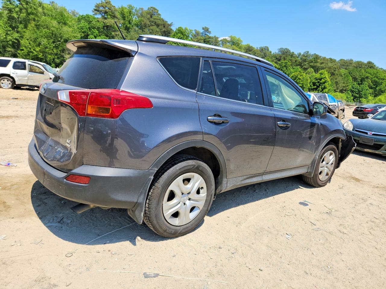 2014 Toyota Rav4 Le Gray vin: JTMBFREV1EJ007735