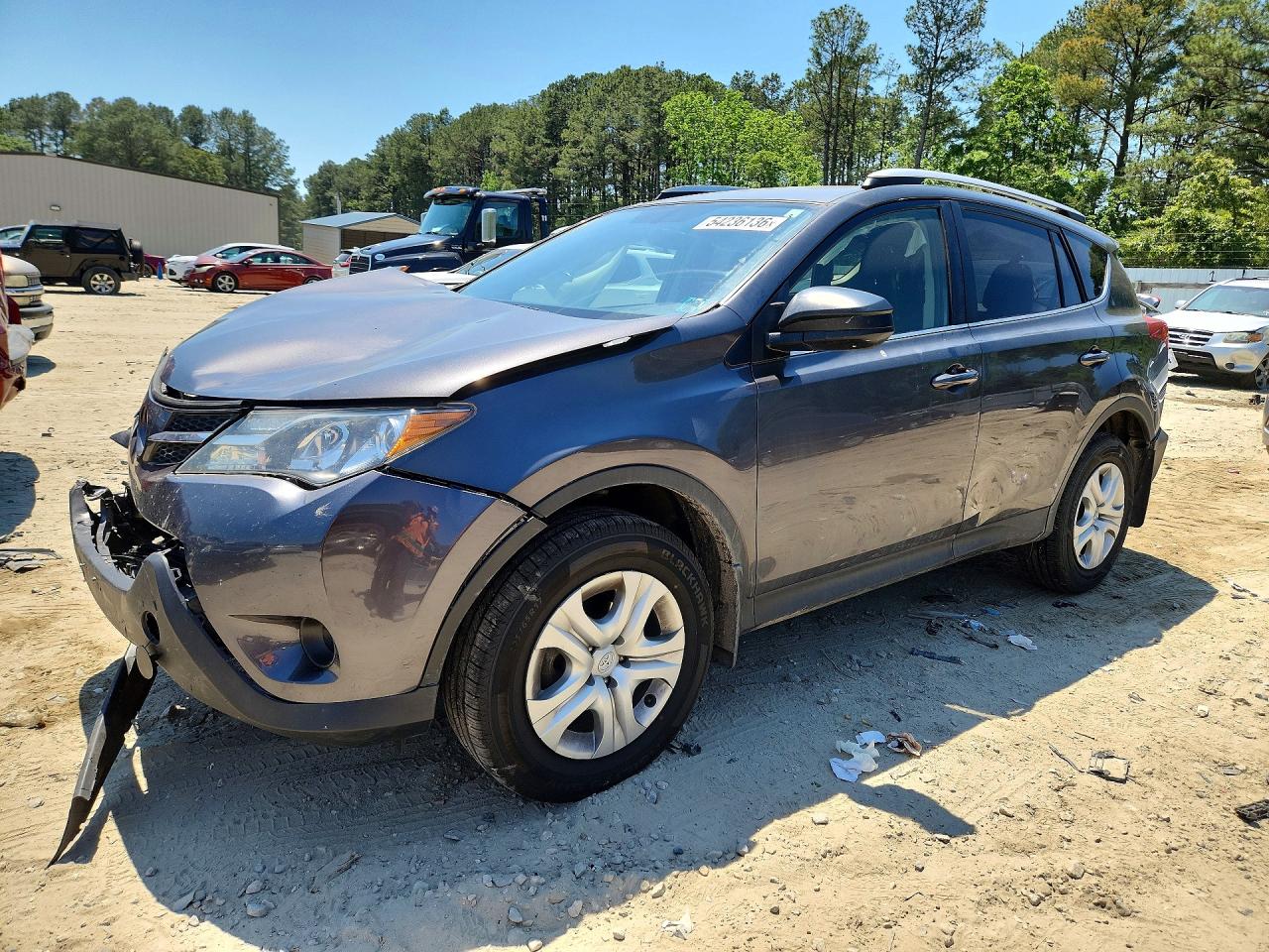 2014 Toyota Rav4 Le Gray vin: JTMBFREV1EJ007735