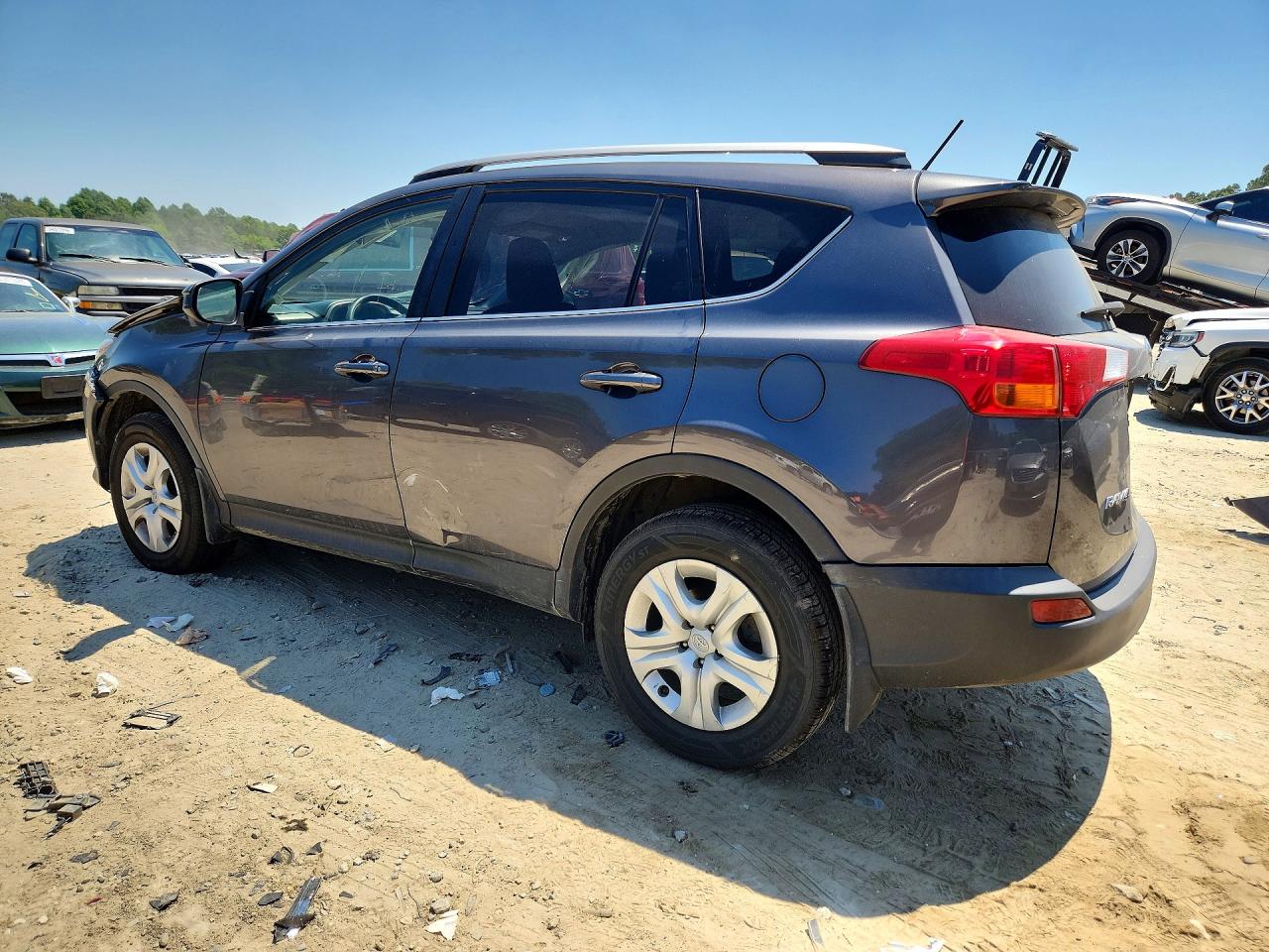 2014 Toyota Rav4 Le Gray vin: JTMBFREV1EJ007735