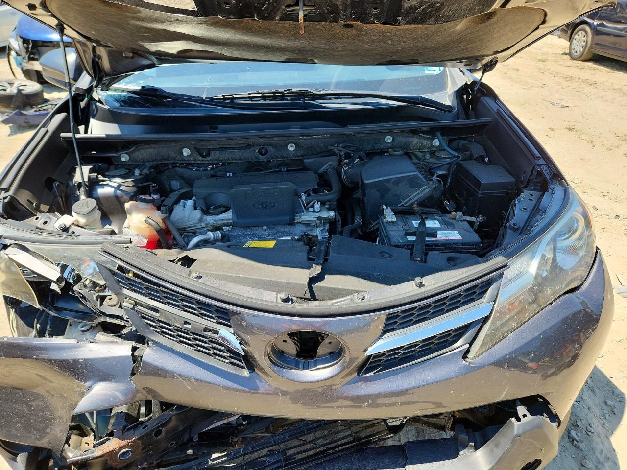 2014 Toyota Rav4 Le Gray vin: JTMBFREV1EJ007735