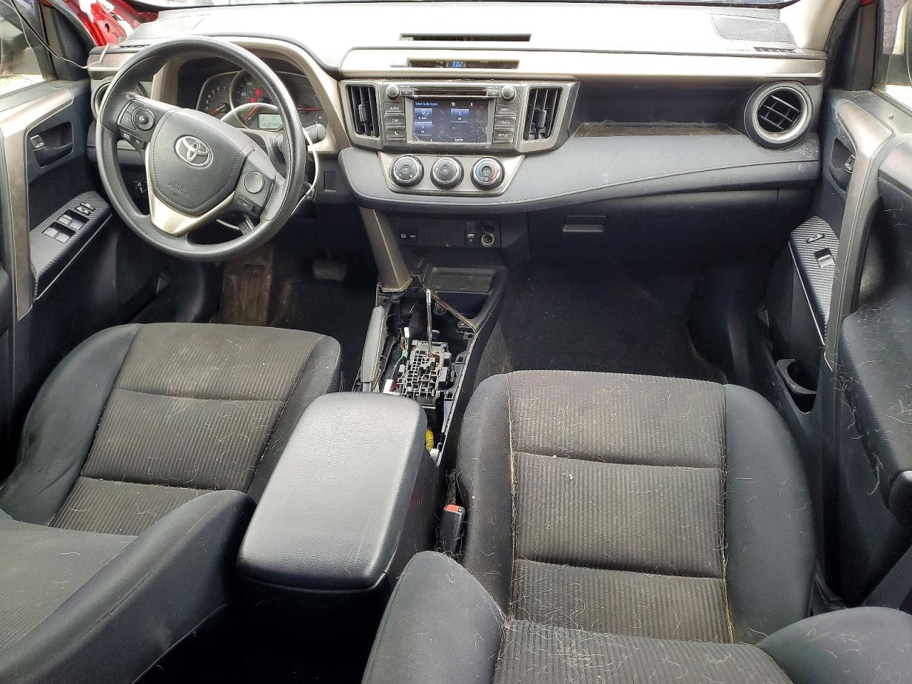 2015 Toyota Rav4 Le Красный vin: JTMBFREV1FJ038114