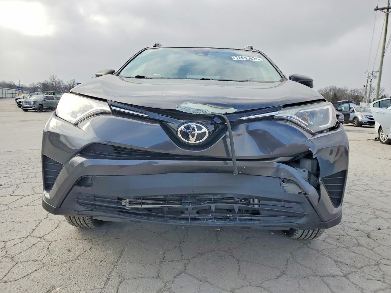 2017 Toyota Rav4 Le Gray vin: JTMBFREV1HJ709459