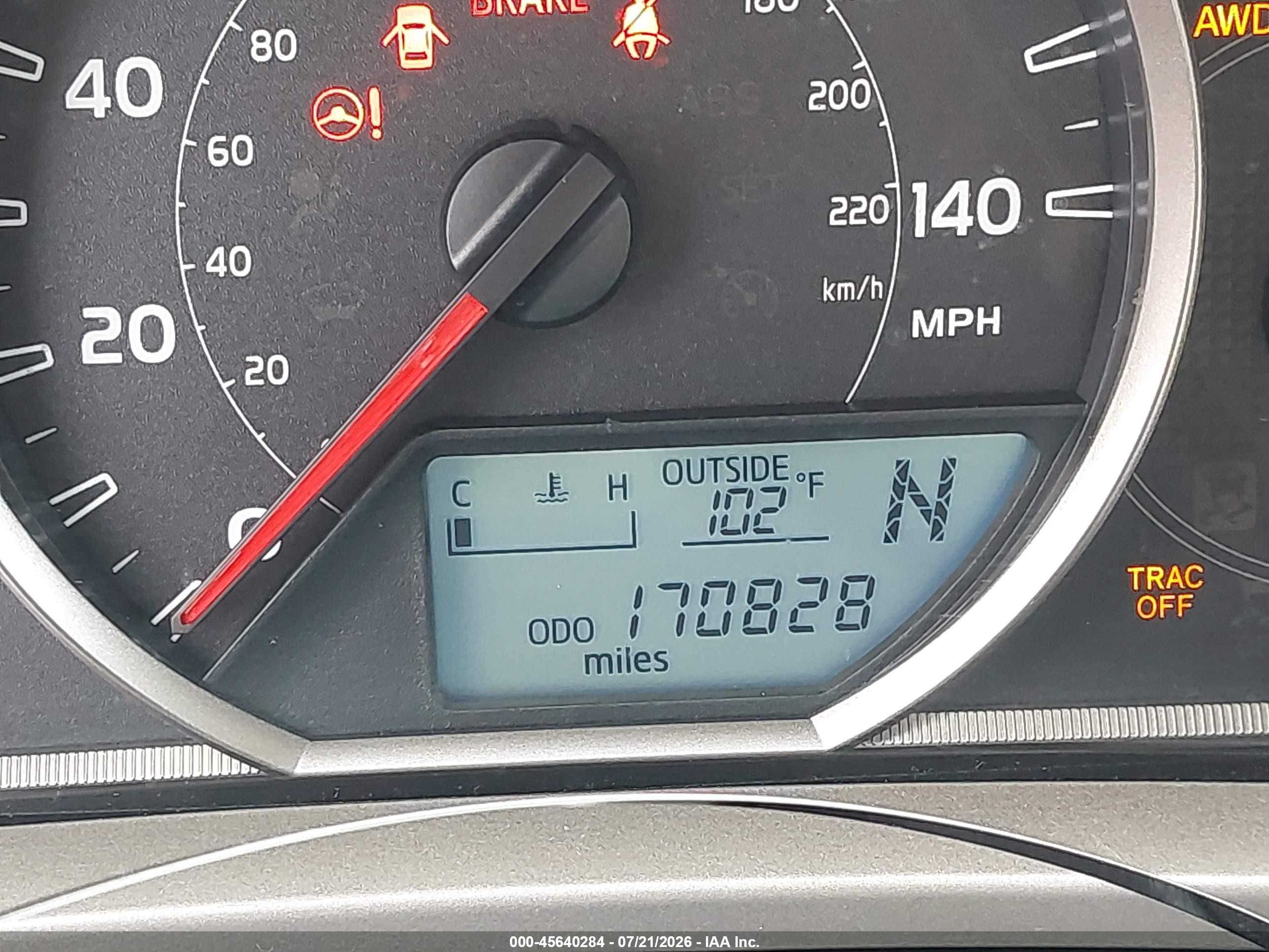 2013 Toyota Rav4 Le Gray vin: JTMBFREV2D5021621