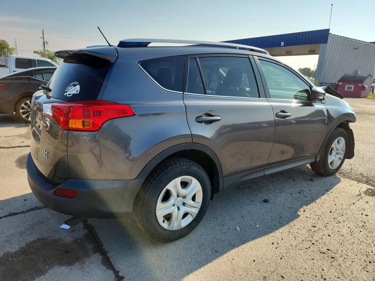 2013 Toyota Rav4 Le Gray vin: JTMBFREV2D5028956