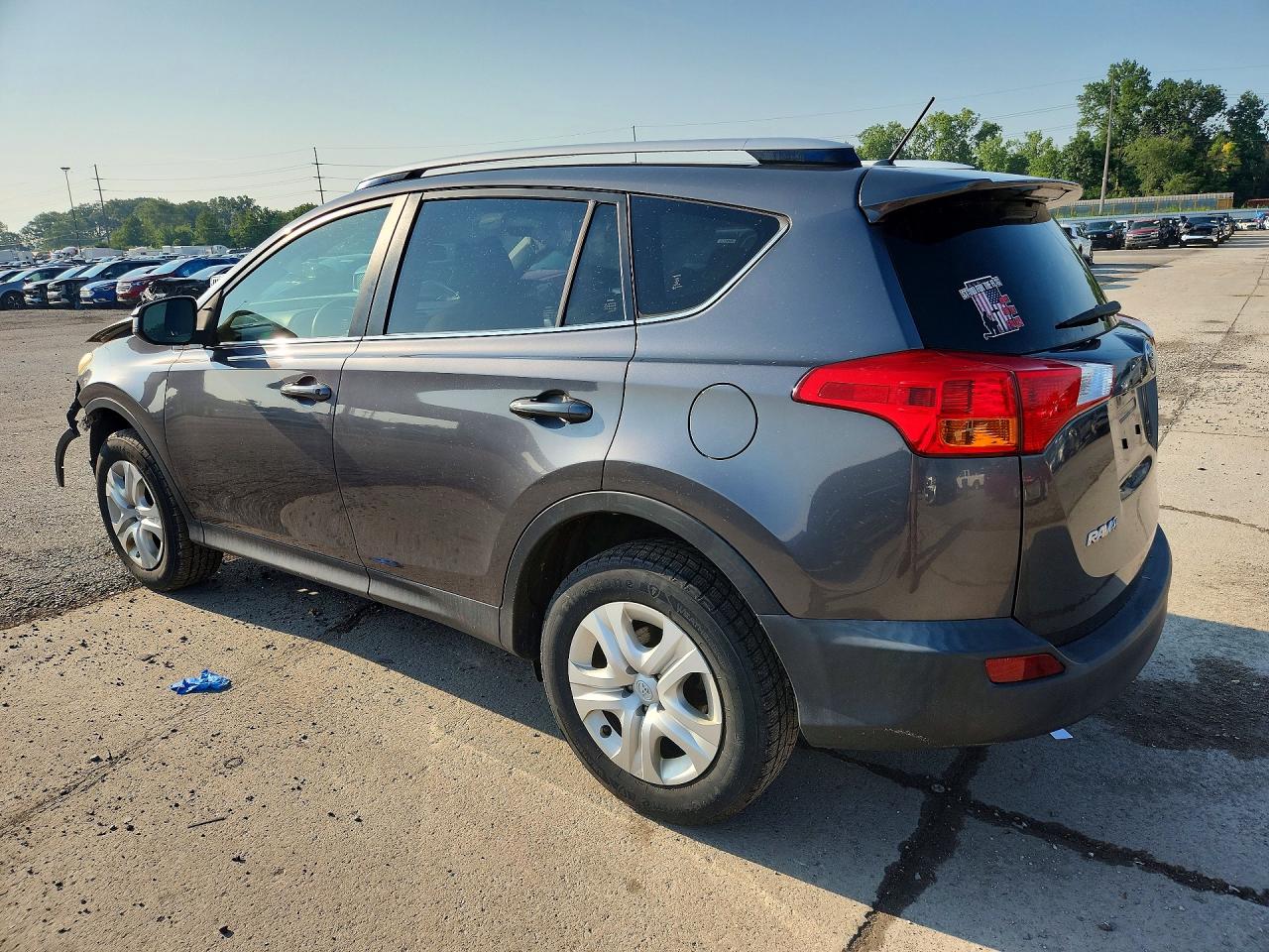 2013 Toyota Rav4 Le Gray vin: JTMBFREV2D5028956