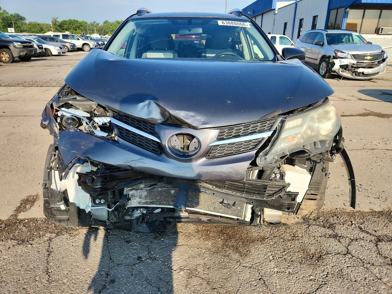 2013 Toyota Rav4 Le Gray vin: JTMBFREV2D5028956