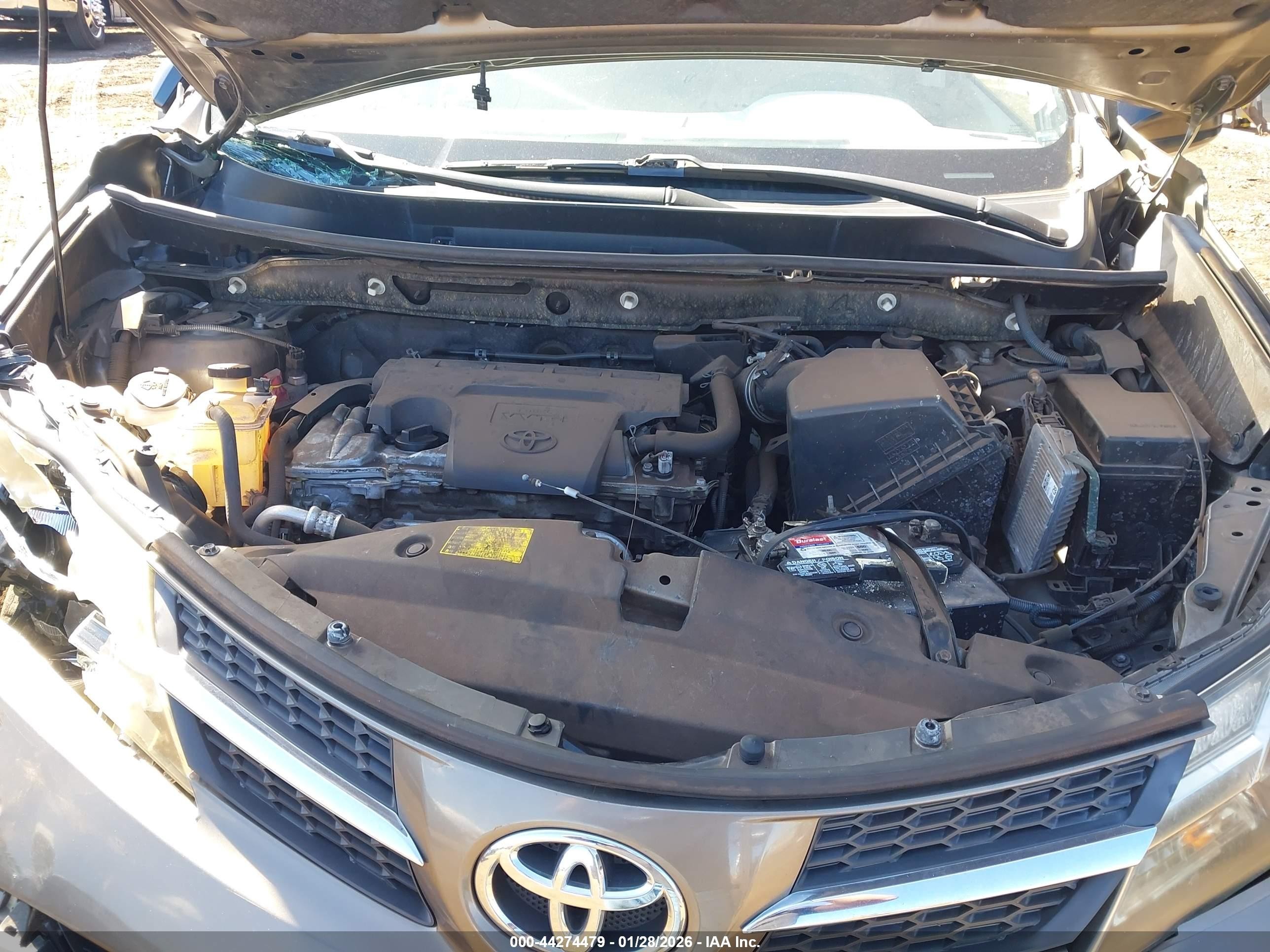 2013 Toyota Rav4 Le Brown vin: JTMBFREV2DD014979